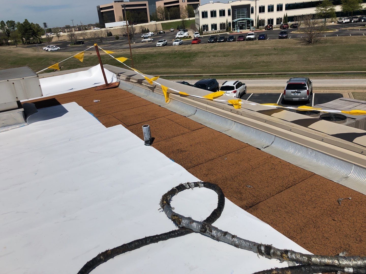 TPO Project in Tulsa by Decor Roofing & Restoration