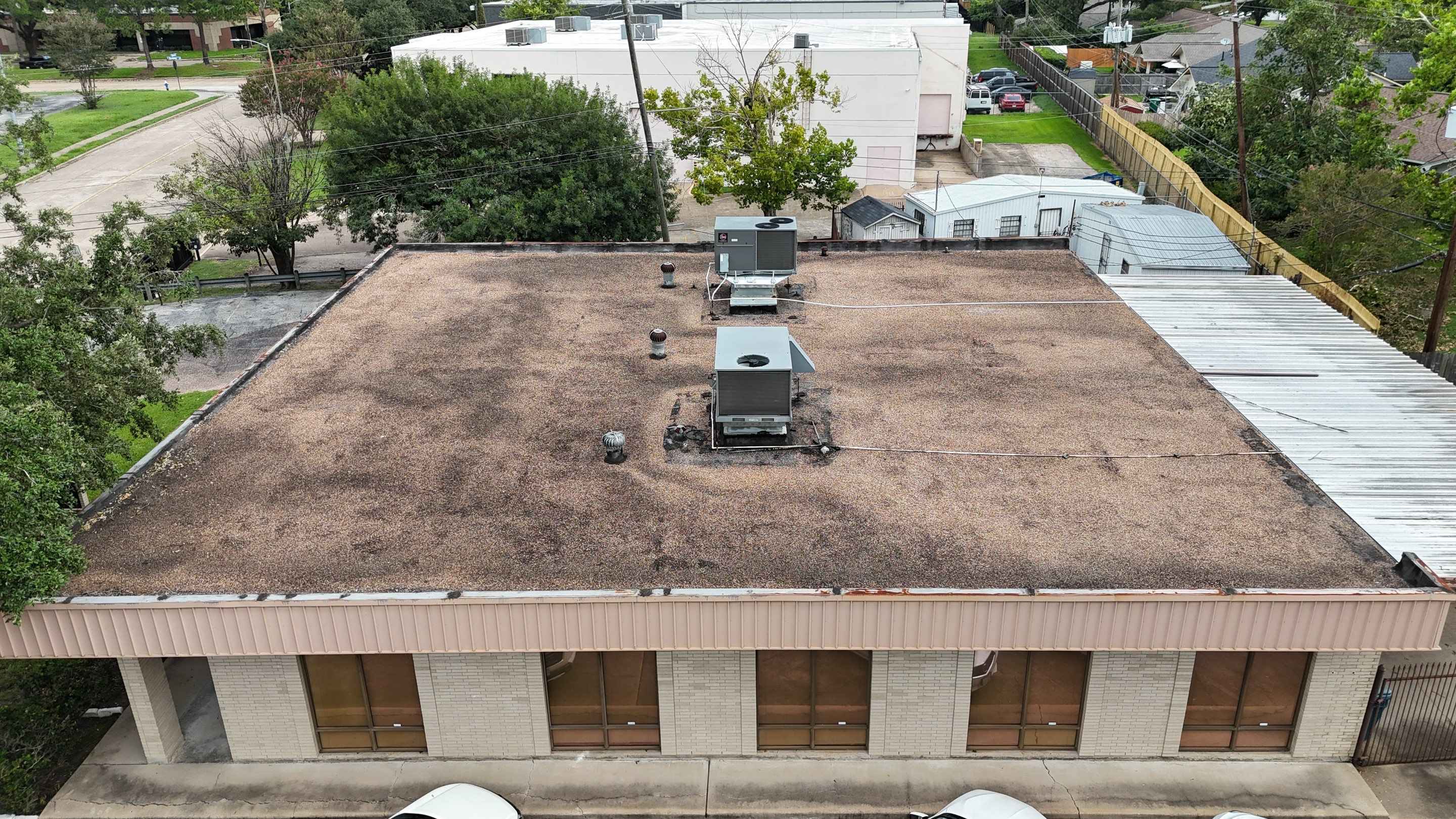Commercial Roofing Installation using TPO by Core Four Roofing