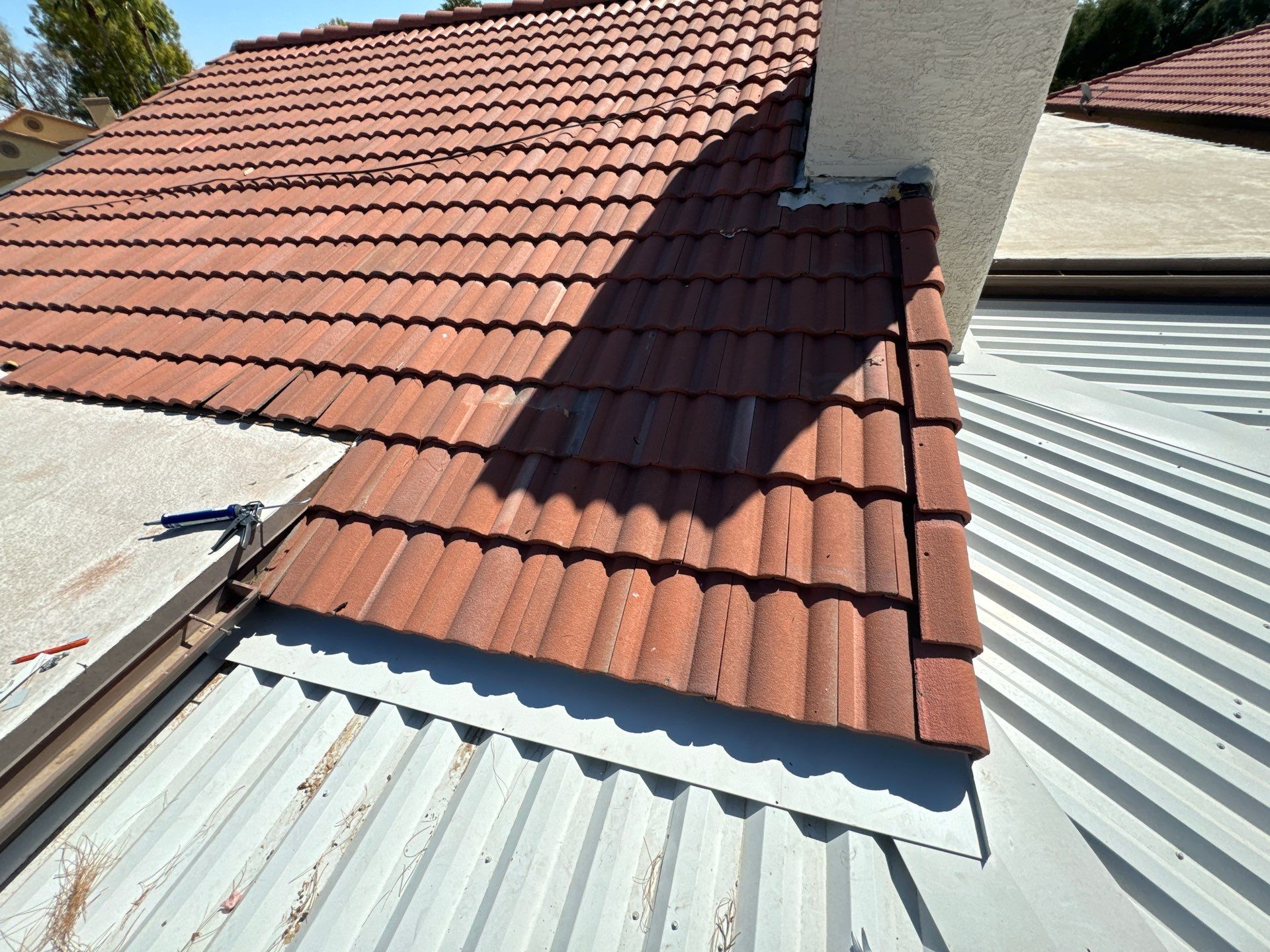 Light Gray Exposed Fastener by Reimagine Roofing