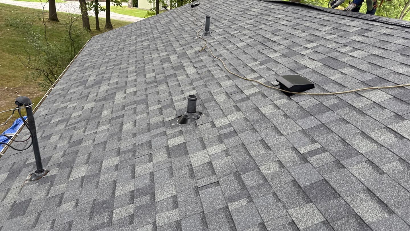 Roof Replacement using Owens Corning Estate Gray by 180 Contractors