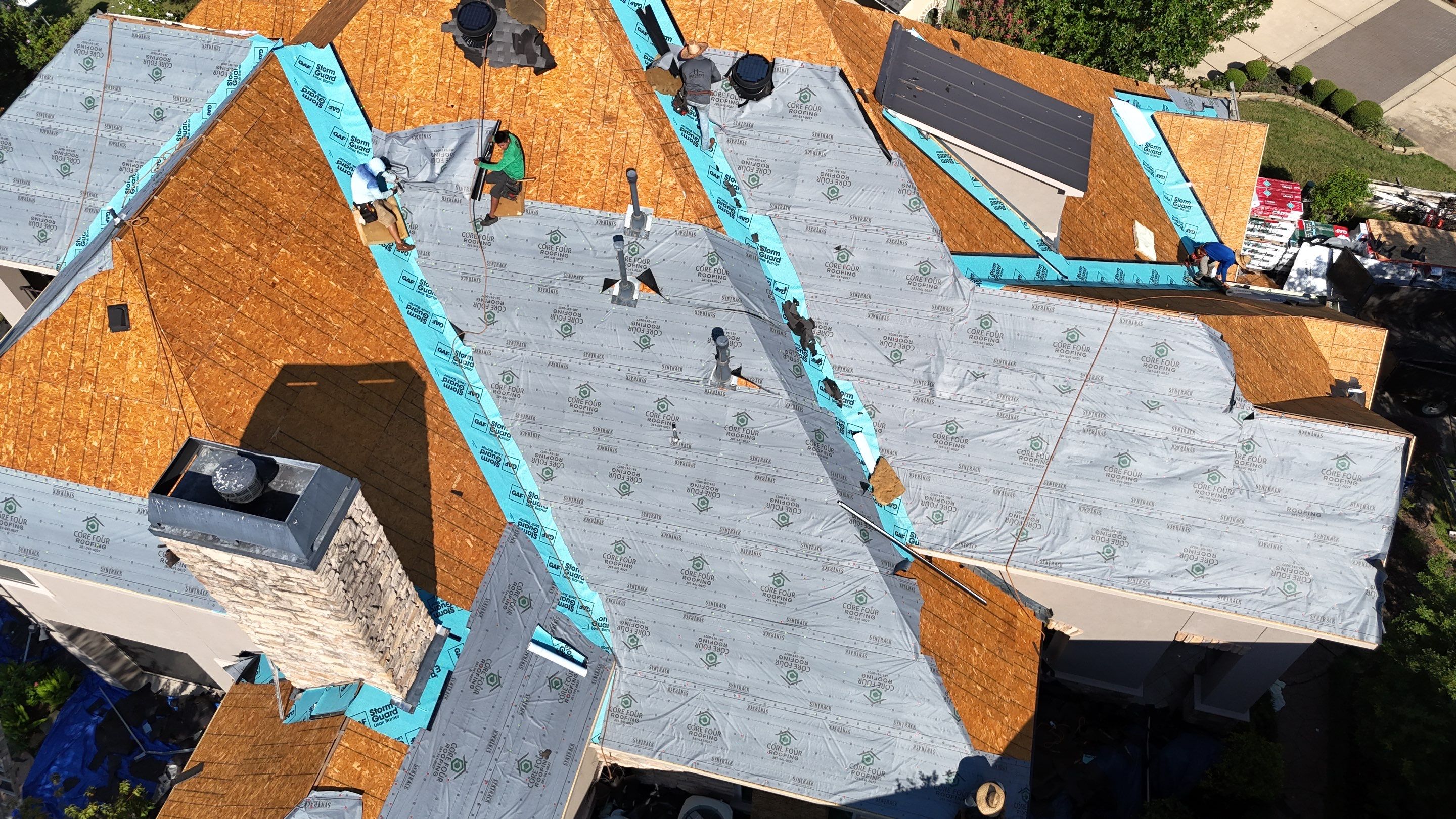 GAF Timberline UHDZ Roof Installation by Core Four Roofing