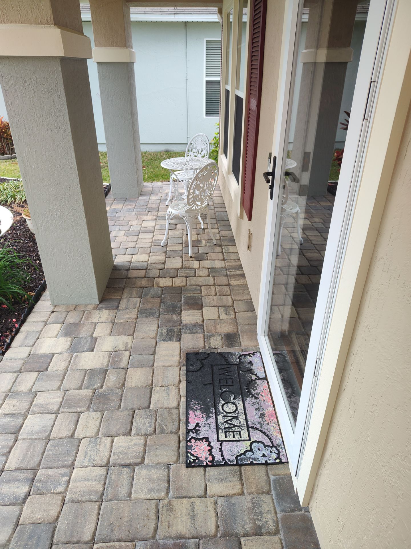 Paver Driveway using Concrete Sealant by DuraSeal