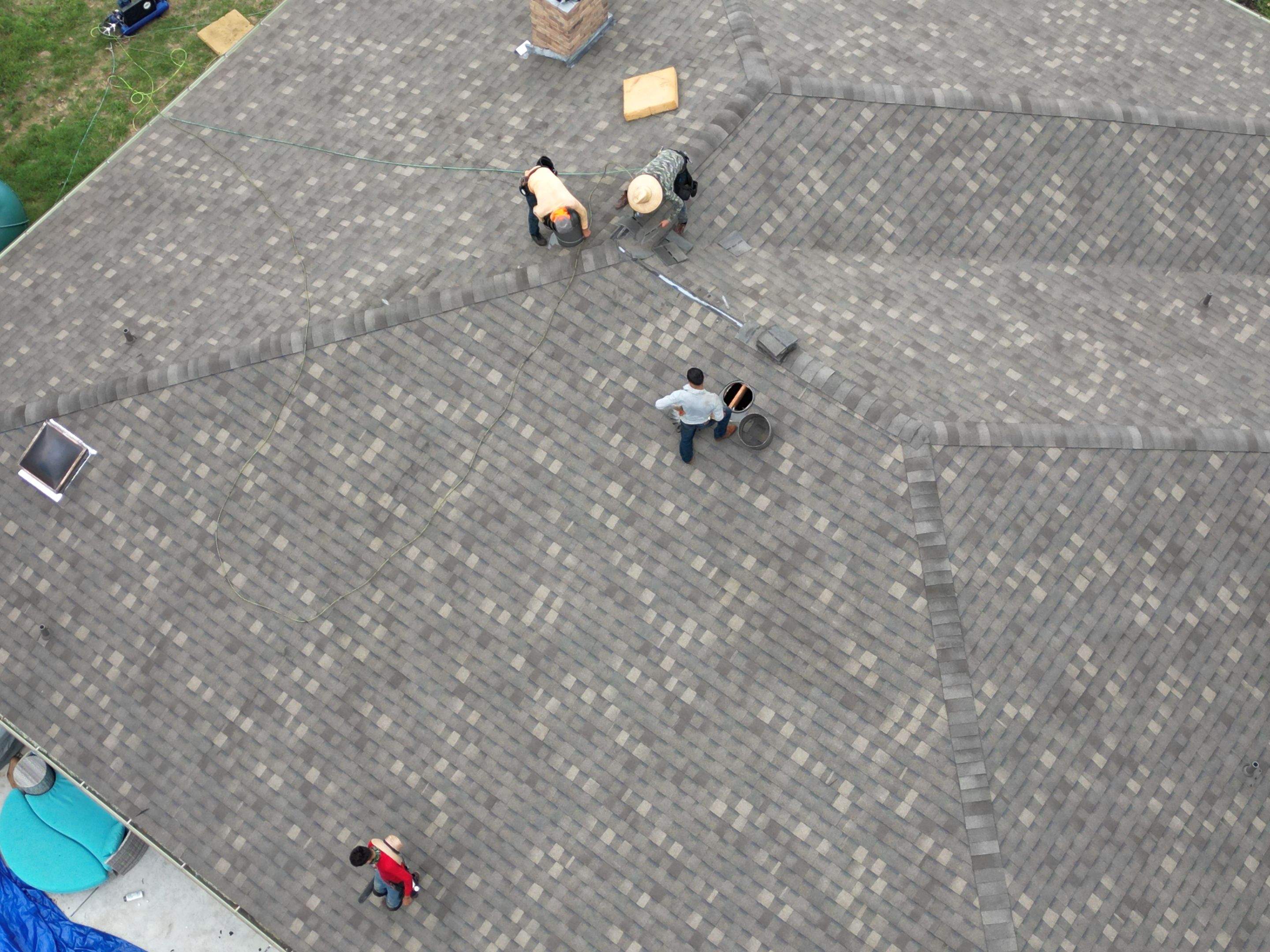 Residential Roofing Installation using ATLAS Pinnacle Pristine Shingles by Harvey Roofing & Construction