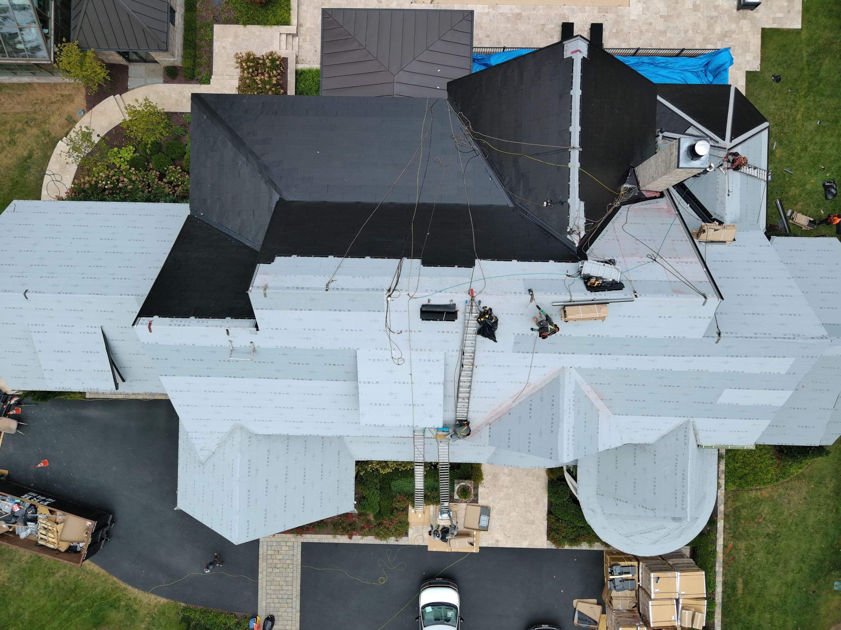 STUNNING Tesla Solar Roof in Virgina by American Home Contractors