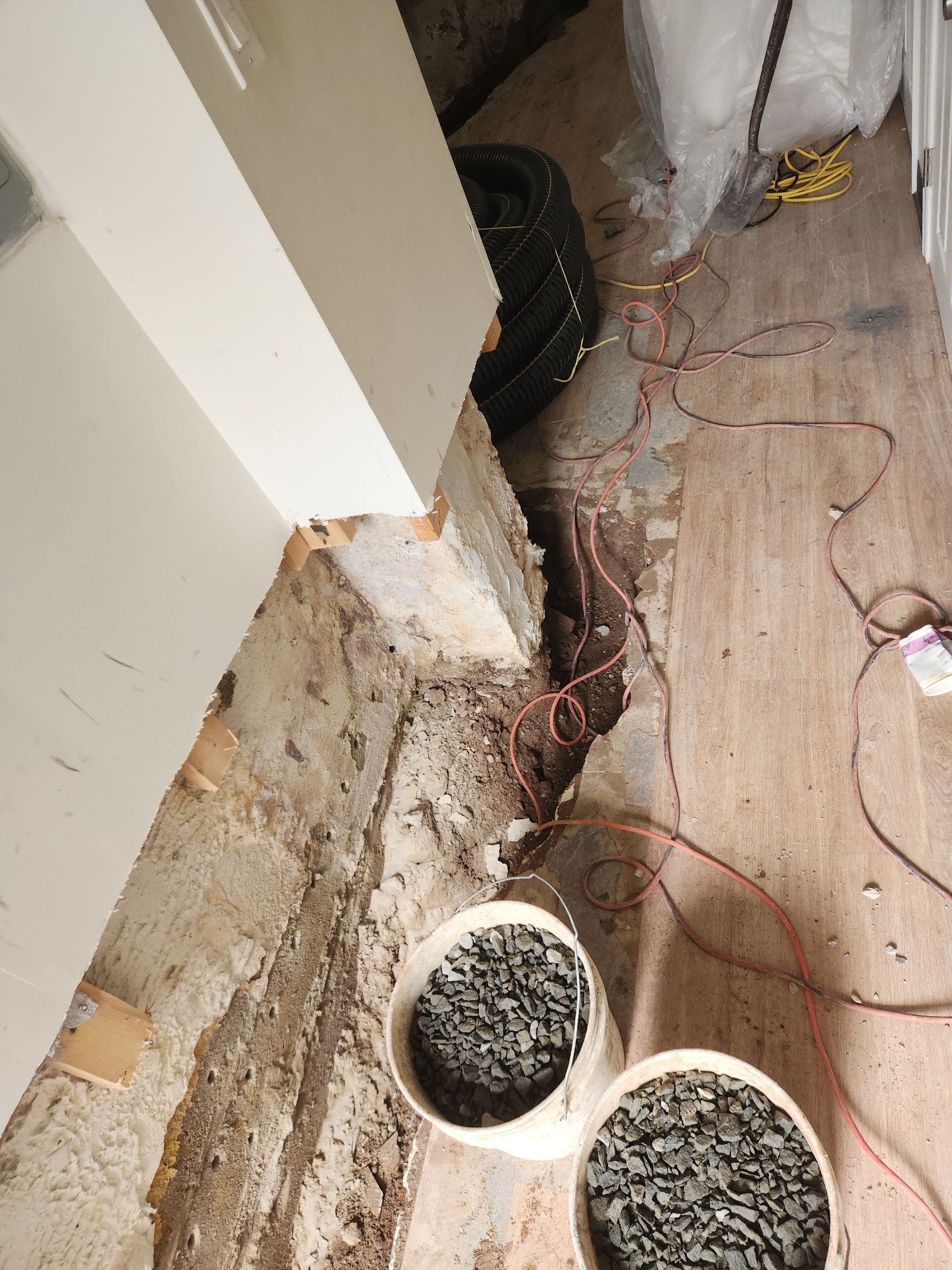 Interior French Drain Kearny NJ by Pure Service Pro, LLC 