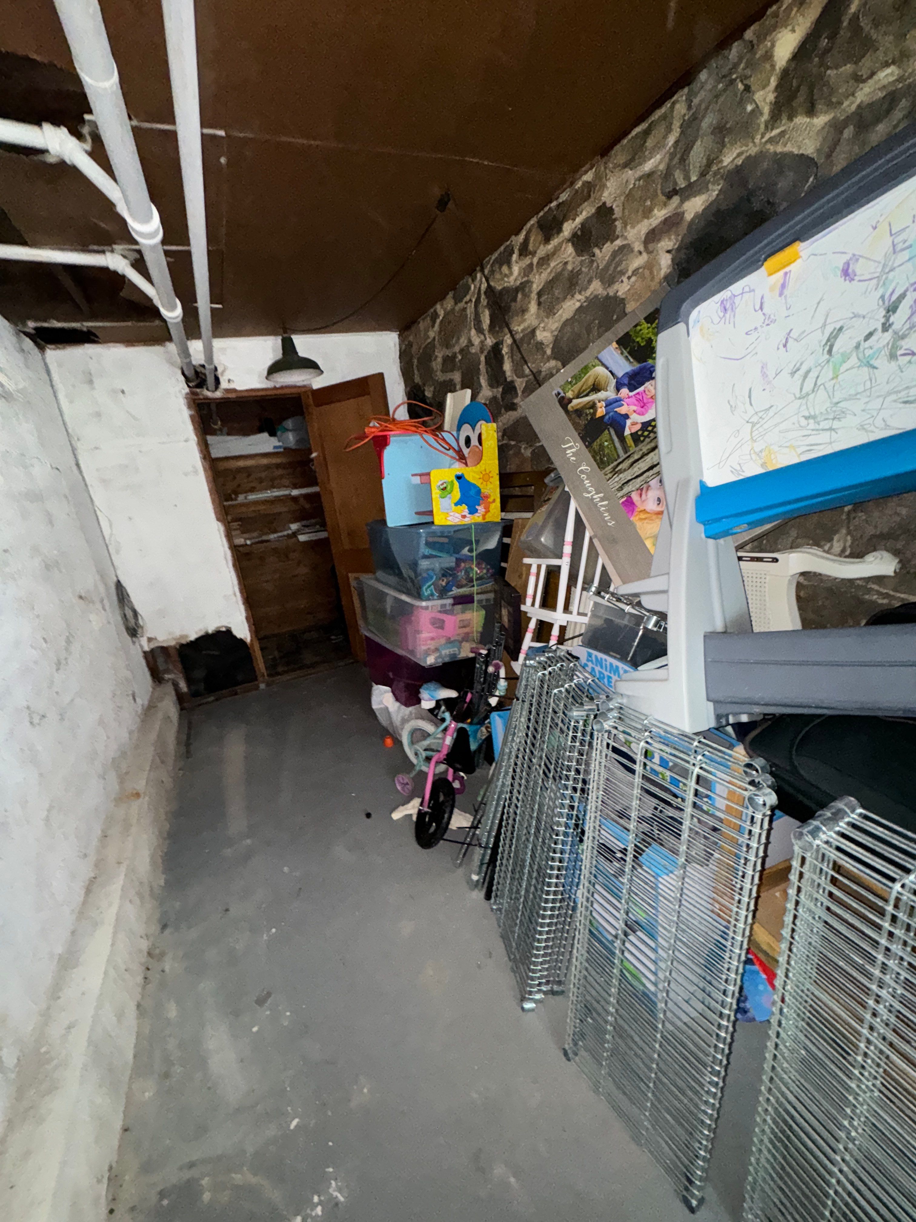Interior French Drain & Mold Remediation in Mt Tabor NJ by Pure Service Pro, LLC 