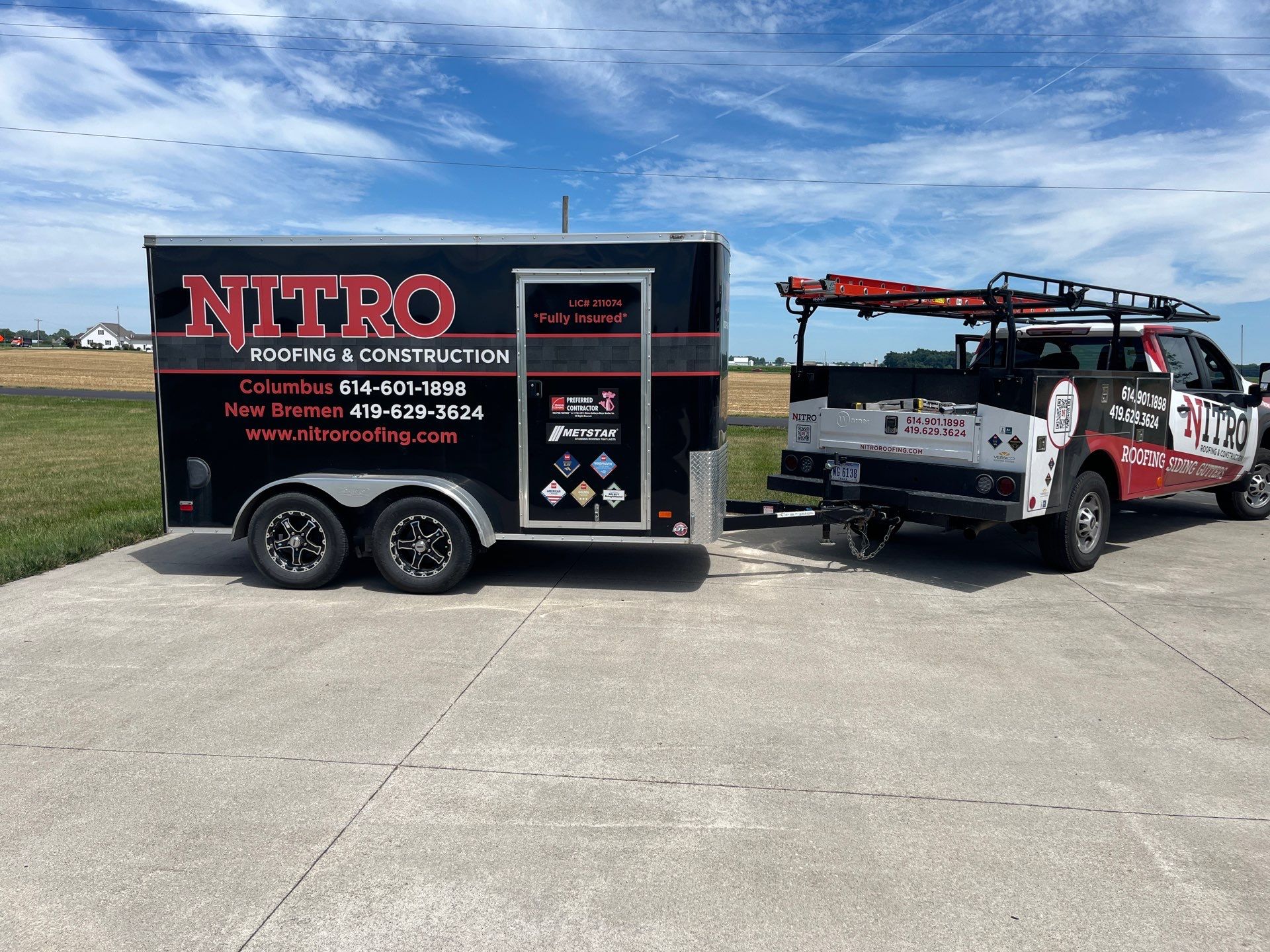 Soffit/fascia replacement by Nitro Roofing and Construction