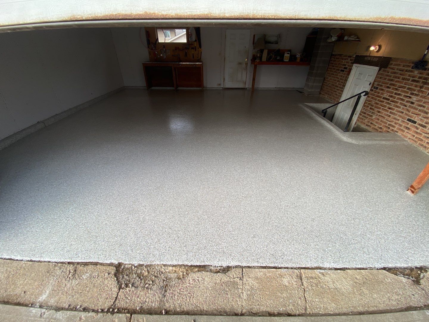 Garage using Mount Everest by Select Painting, Coatings & Garage Cabinets