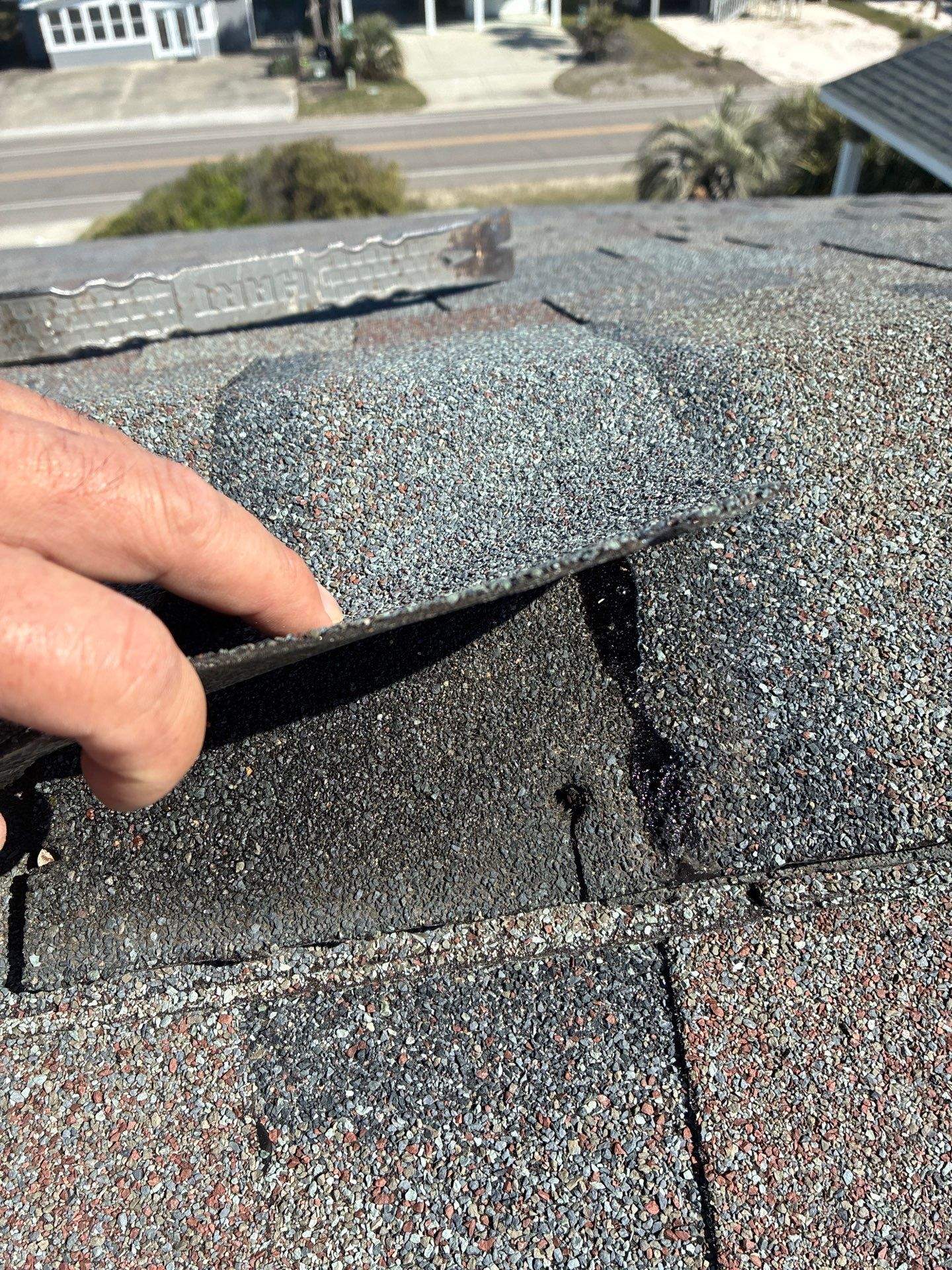 Oak Island Ridge Line Roof Repair for Coastal Weather Protection by RGR Construction and Roofing, LLC