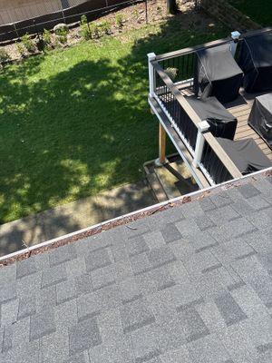 Gutter Cleaning in North Haledon, NJ — Gallo Bros job photo