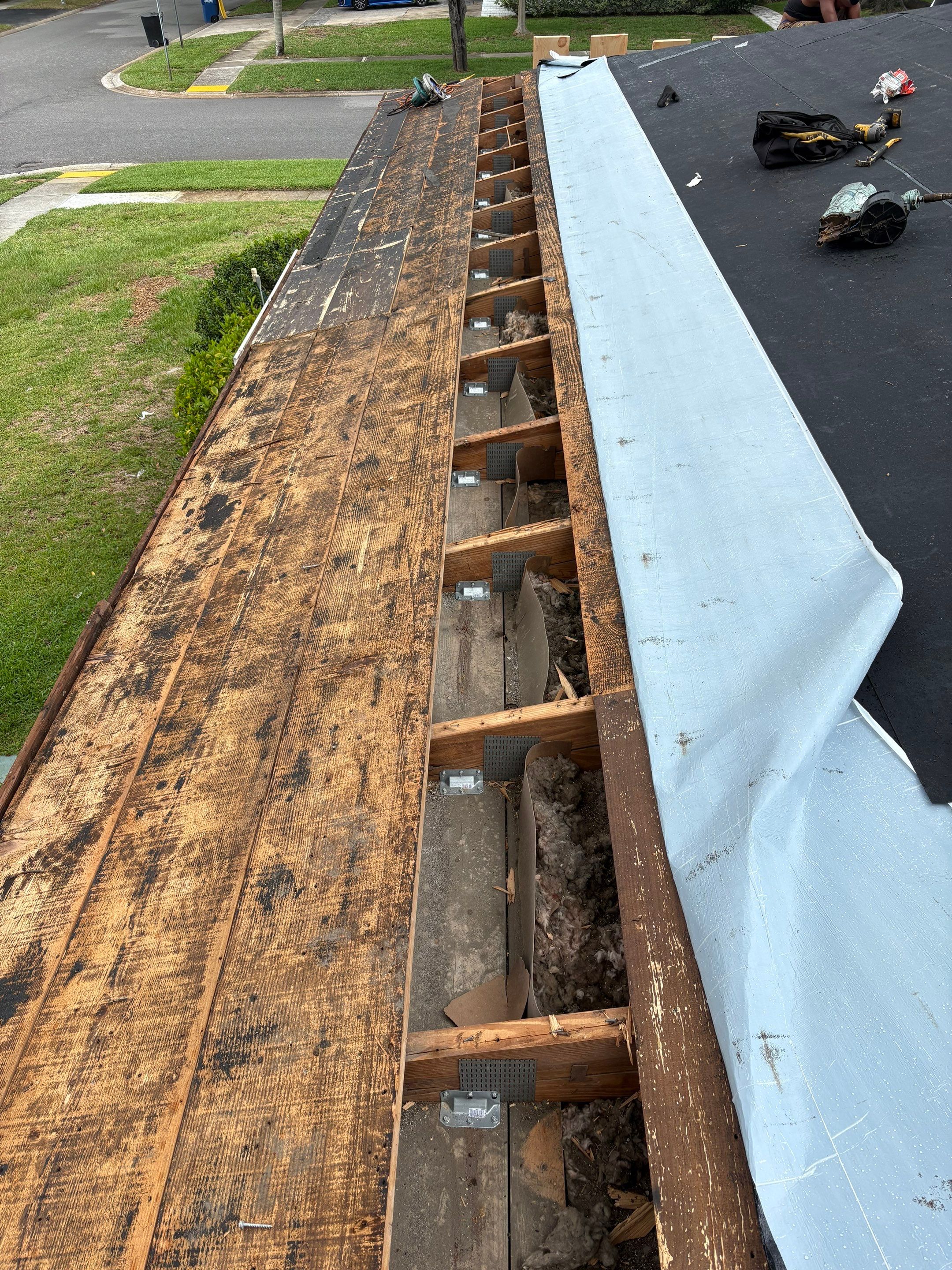 Project in Clearwater 33764 by Mitchell Roofing Company LLC 