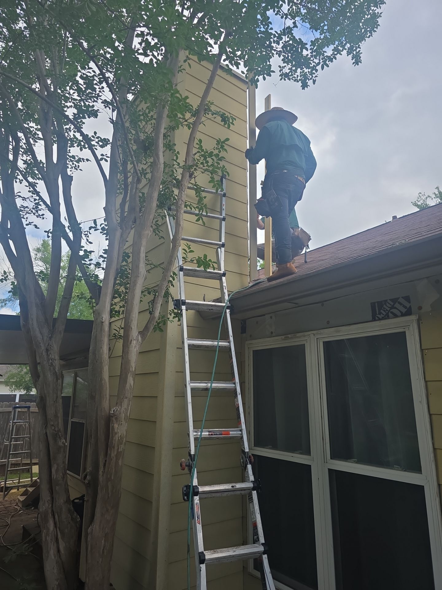 Siding project in Cedar Park, TX by REPS Austin Area Roofer