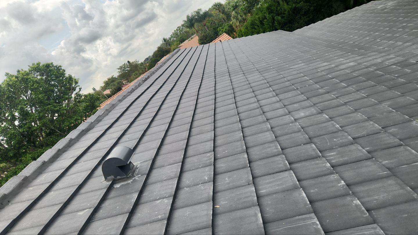 Residential Roofing Installation using Eagle Roofing Tile by BLUES BROTHERS ROOFING