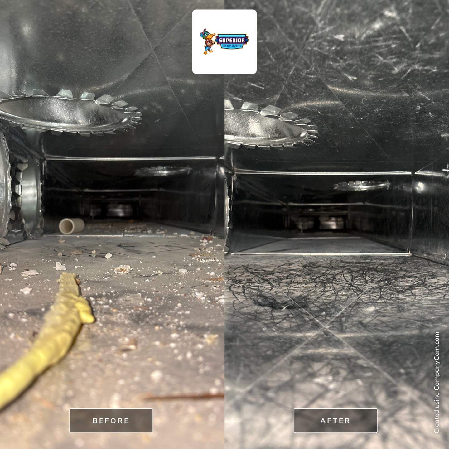 Air Duct Cleaning With a Vacuum Truck in Pittsburgh, PA by Superior Air Duct Cleaning