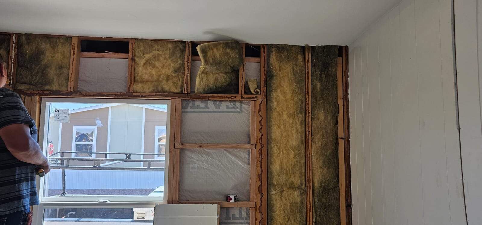 Rehab in process by Mobile Home Installations