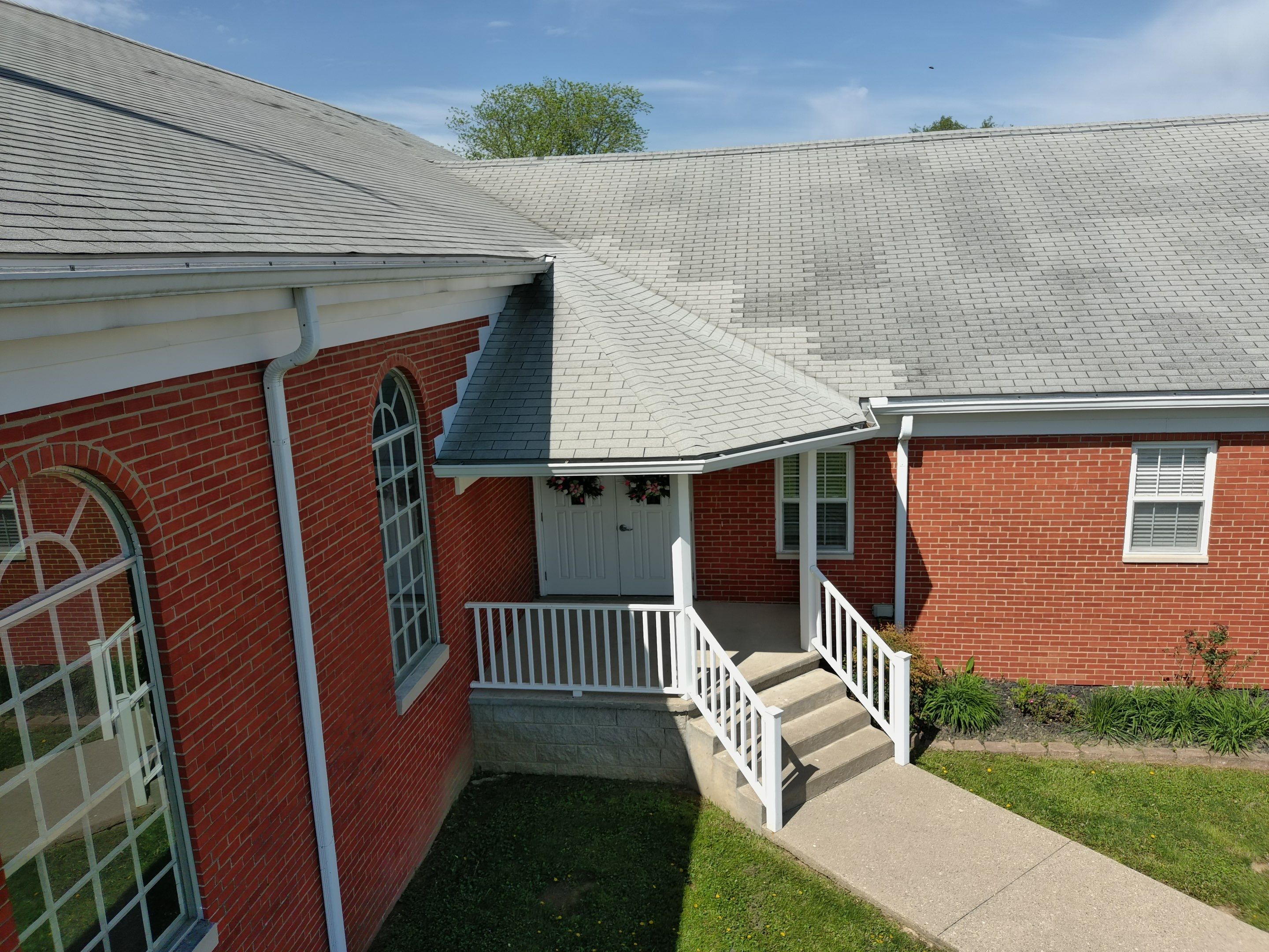 Commercial Roofing Installation using Performance Shingles by Mr. Roofer