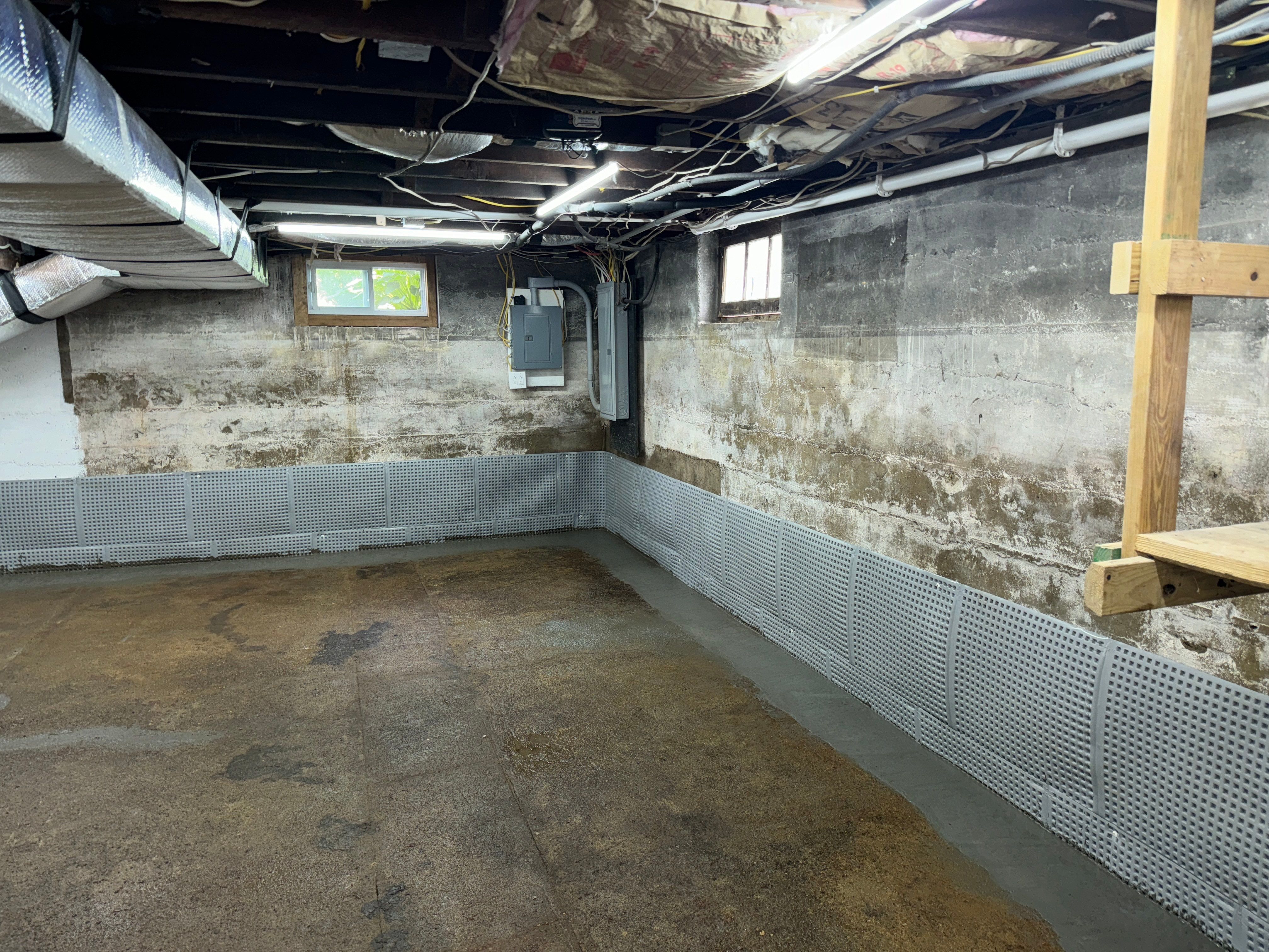 Interior French Drain Boonton NJ by Pure Service Pro, LLC 