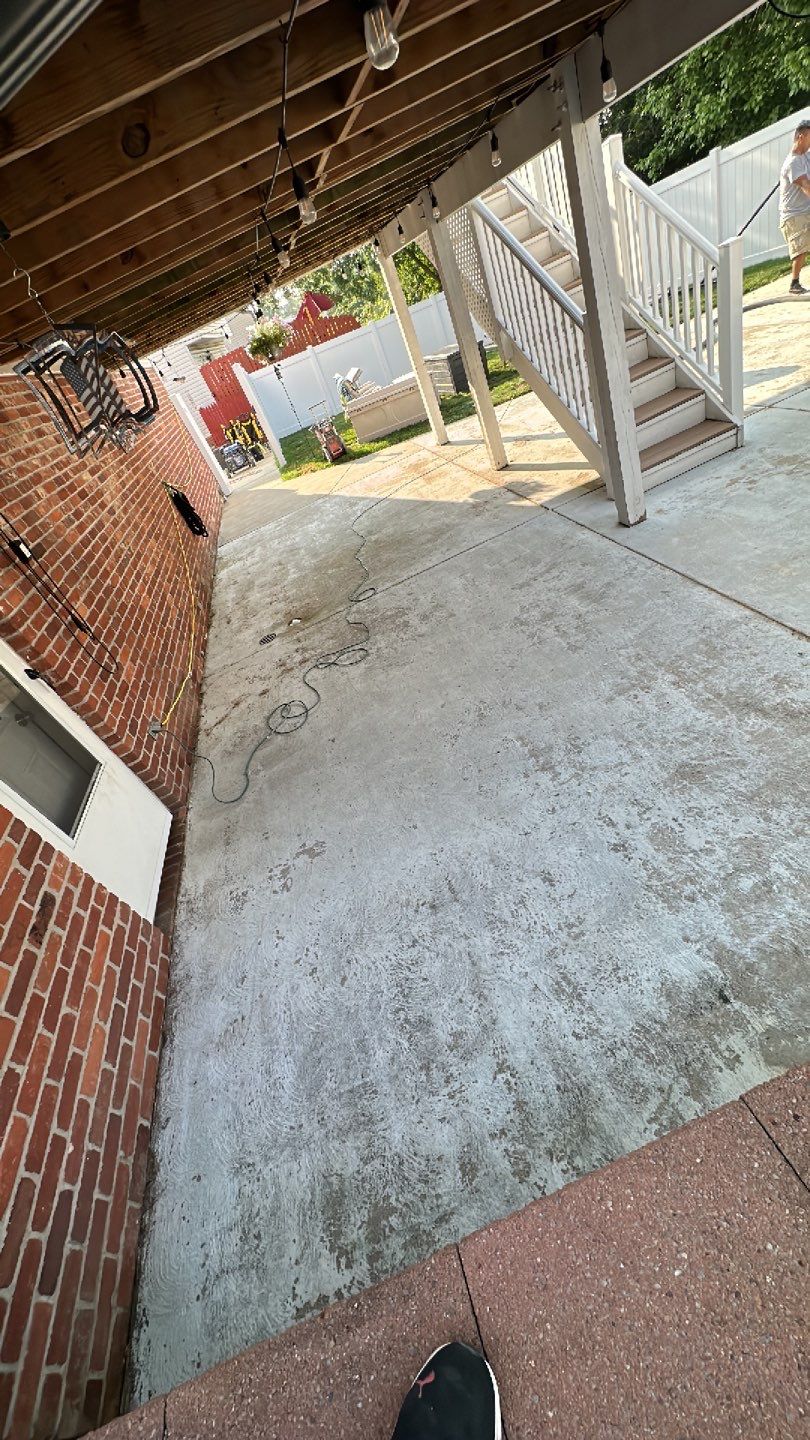 Large Patio Project in Imperial by Floors in a Day, Inc