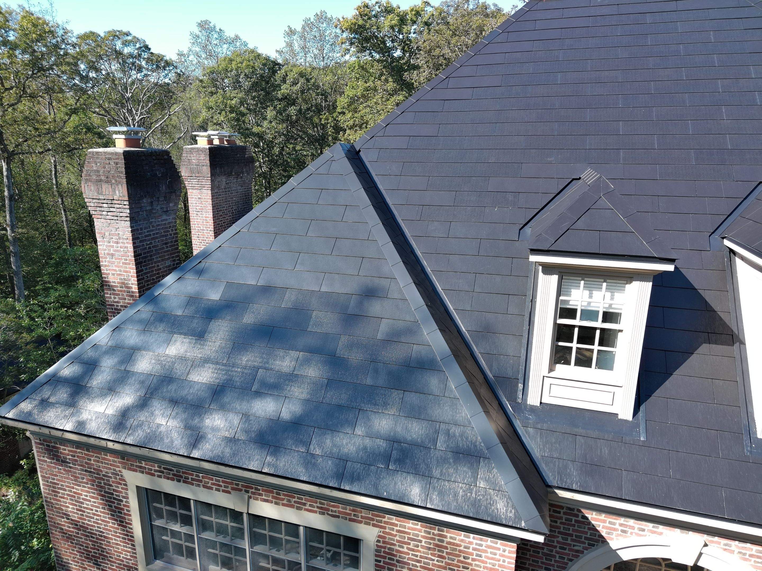 Extravagant Tesla Solar Roof in Maryland by American Home Contractors