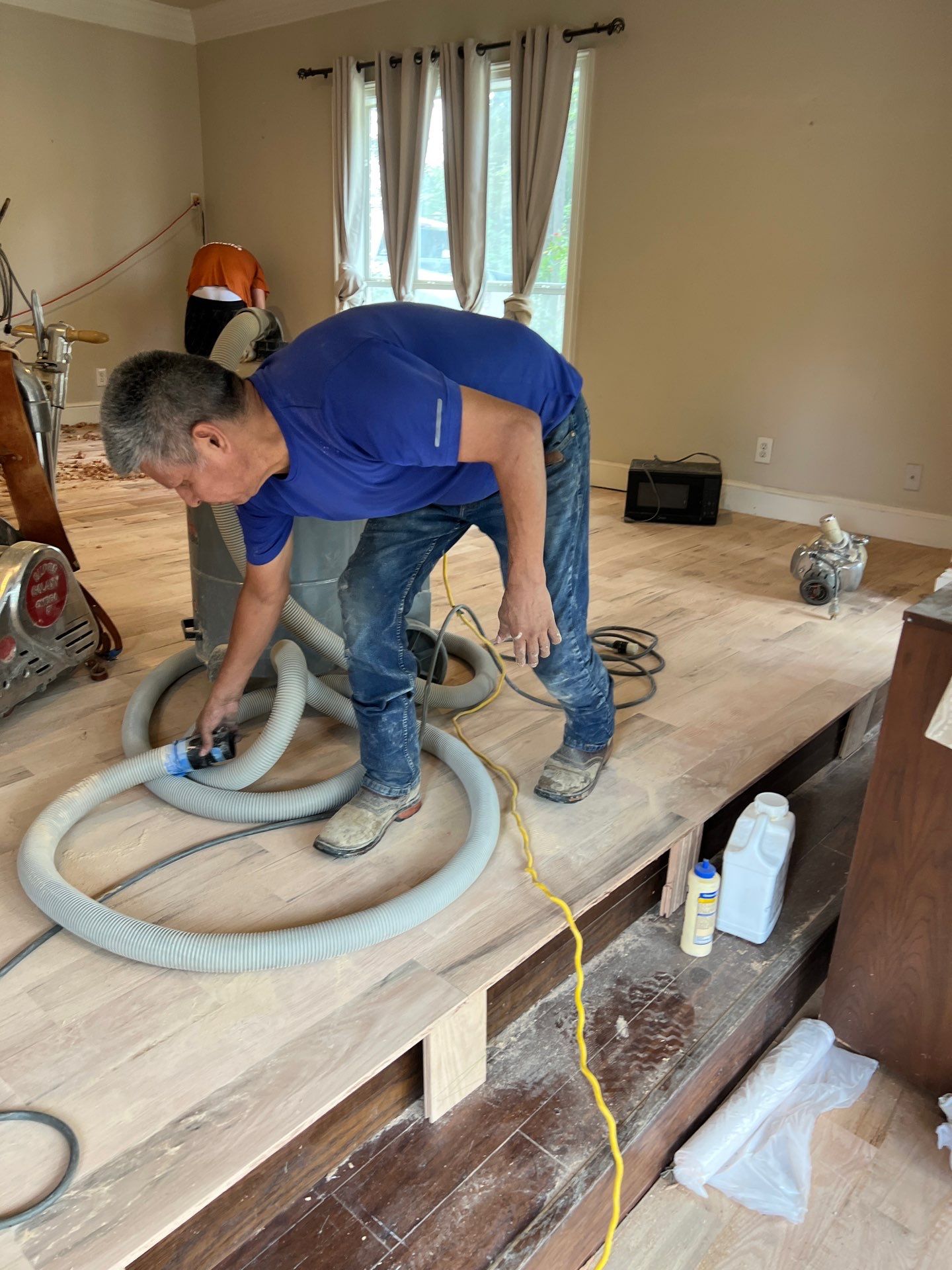 Lighter Colors enlarge living areas by Bernard Hardwood Floors