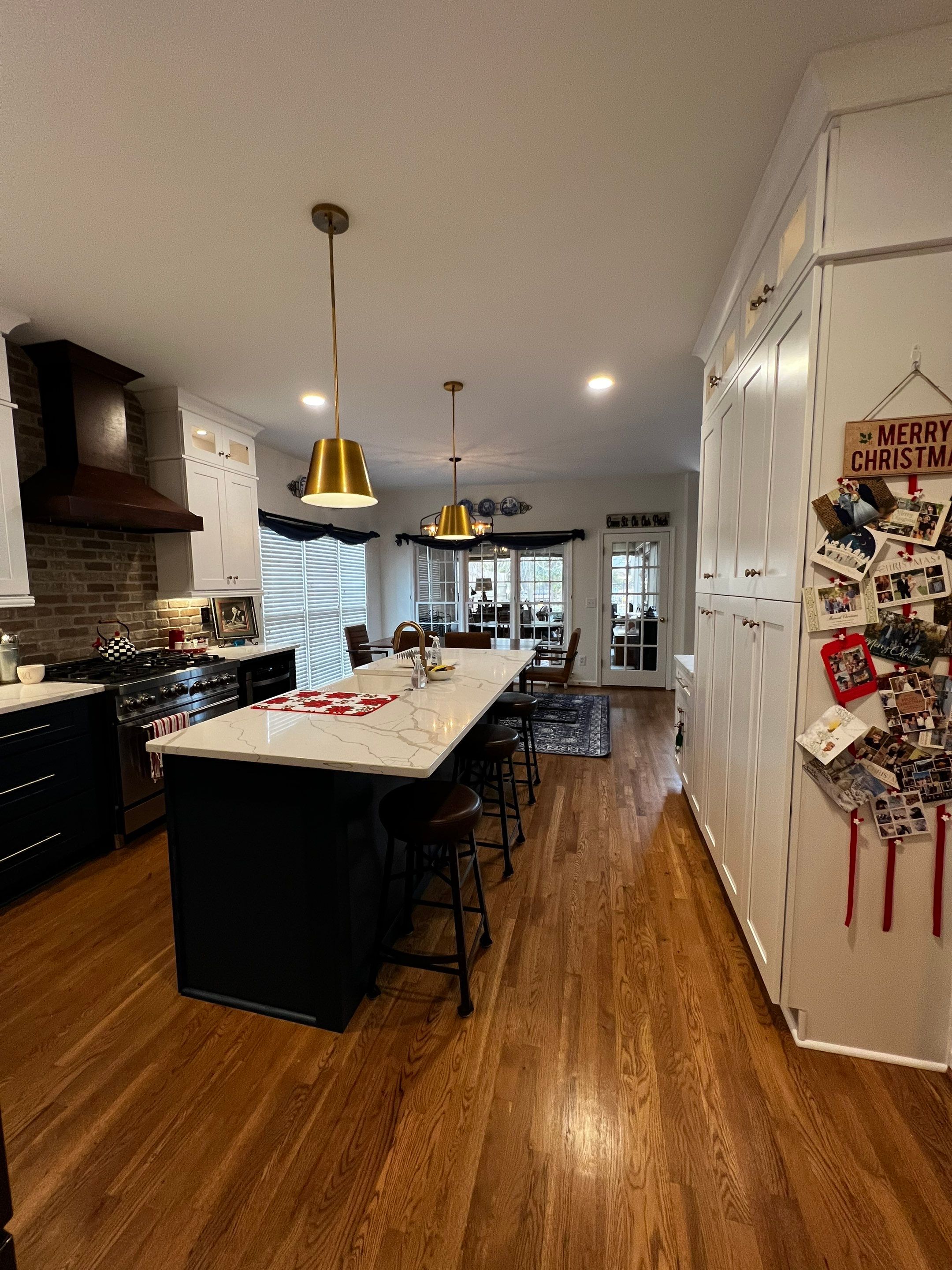 Full Kitchen and Interior Remodel Featuring Custom Brick Backsplash in Smyrna by Swift Home Renovations 
