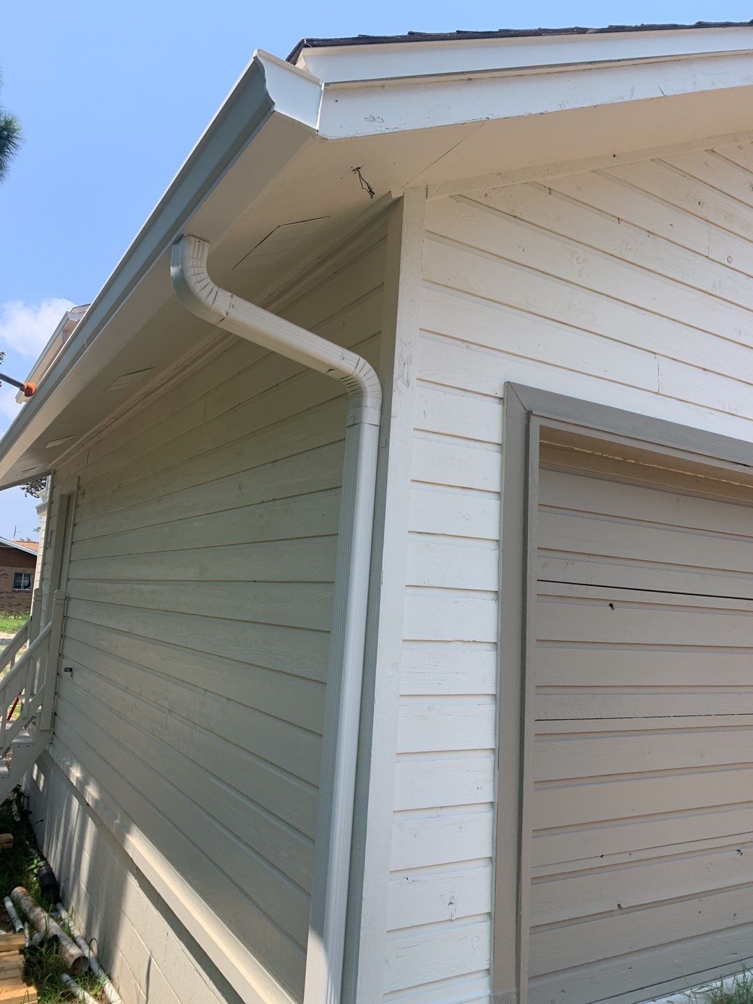 Heavy-Duty Commercial Downspouts in Panama City Beach FL by Gutter Professors