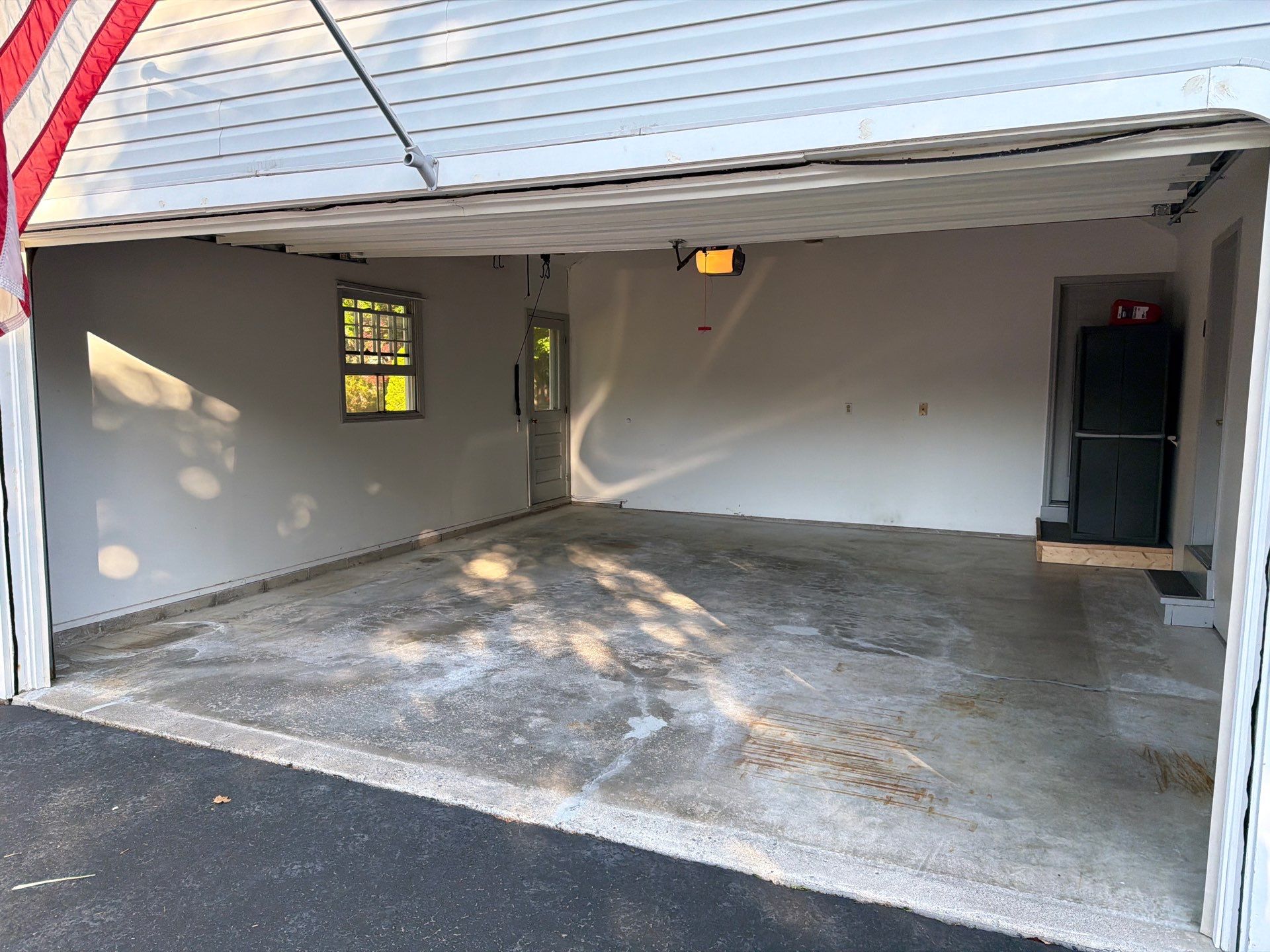 Vintage Silverado Garage Coating by NG Masonry & Construction LLC