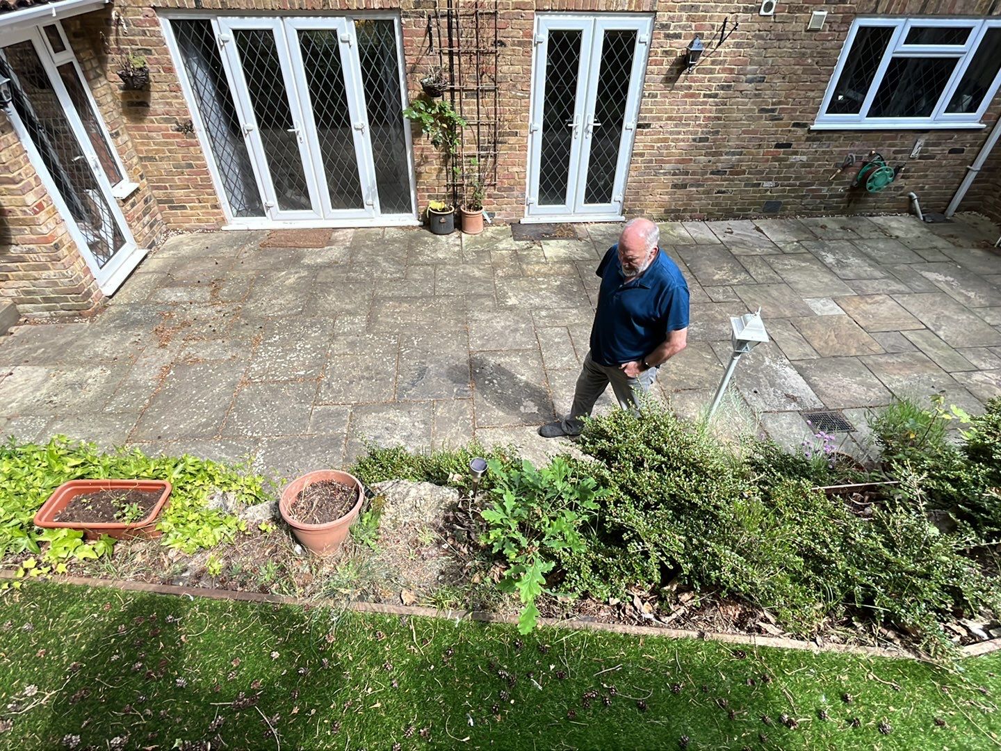 Roof - Patio - Driveway Clean using Honda 15lpm Low Pressure Washing Machine by Ges Exterior Cleaning ltd