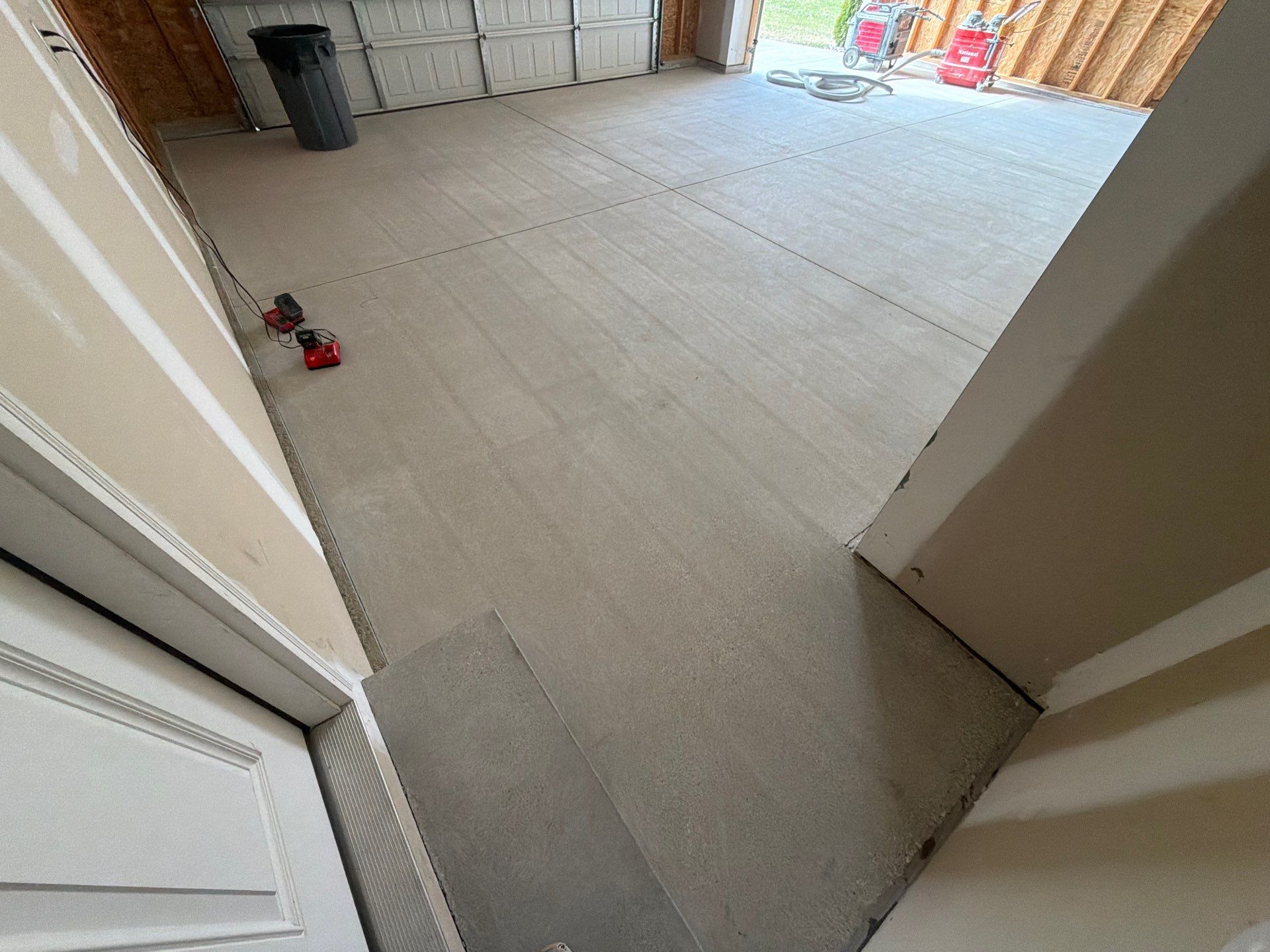 Garage Floor Epoxy Coating Installation – Jenison, Michigan by Gordon Painting
