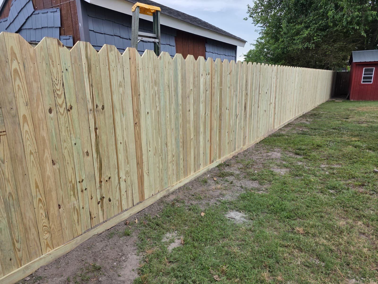 The Perfect Blend of Privacy and Style. by Tidewater Fence
