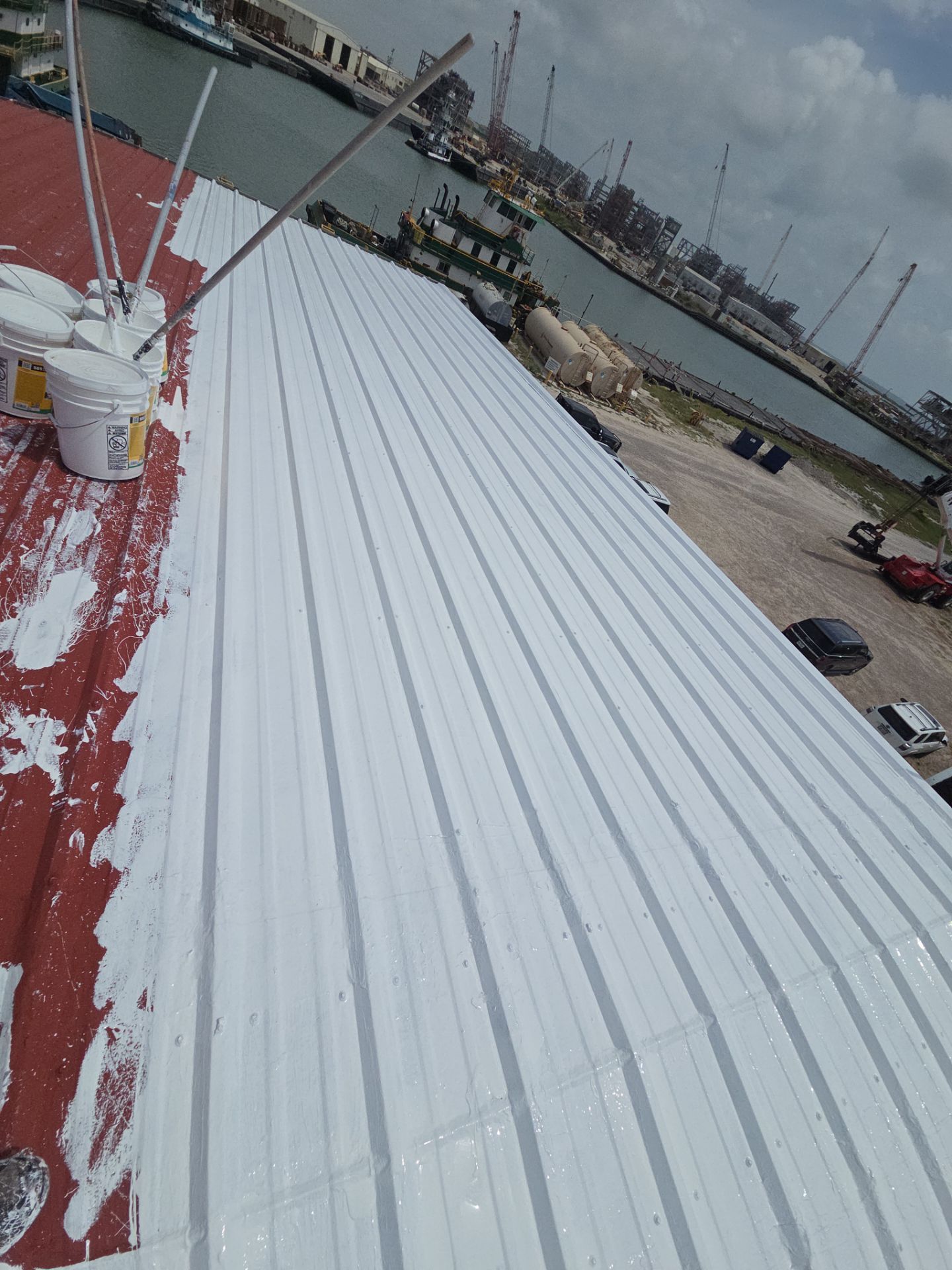Ingleside Waterfront Industrial Waterproofing by Bayfront Roofing and Construction