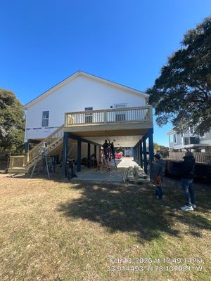 New Handrails & Stair Railings Installation – Oak Island, NC