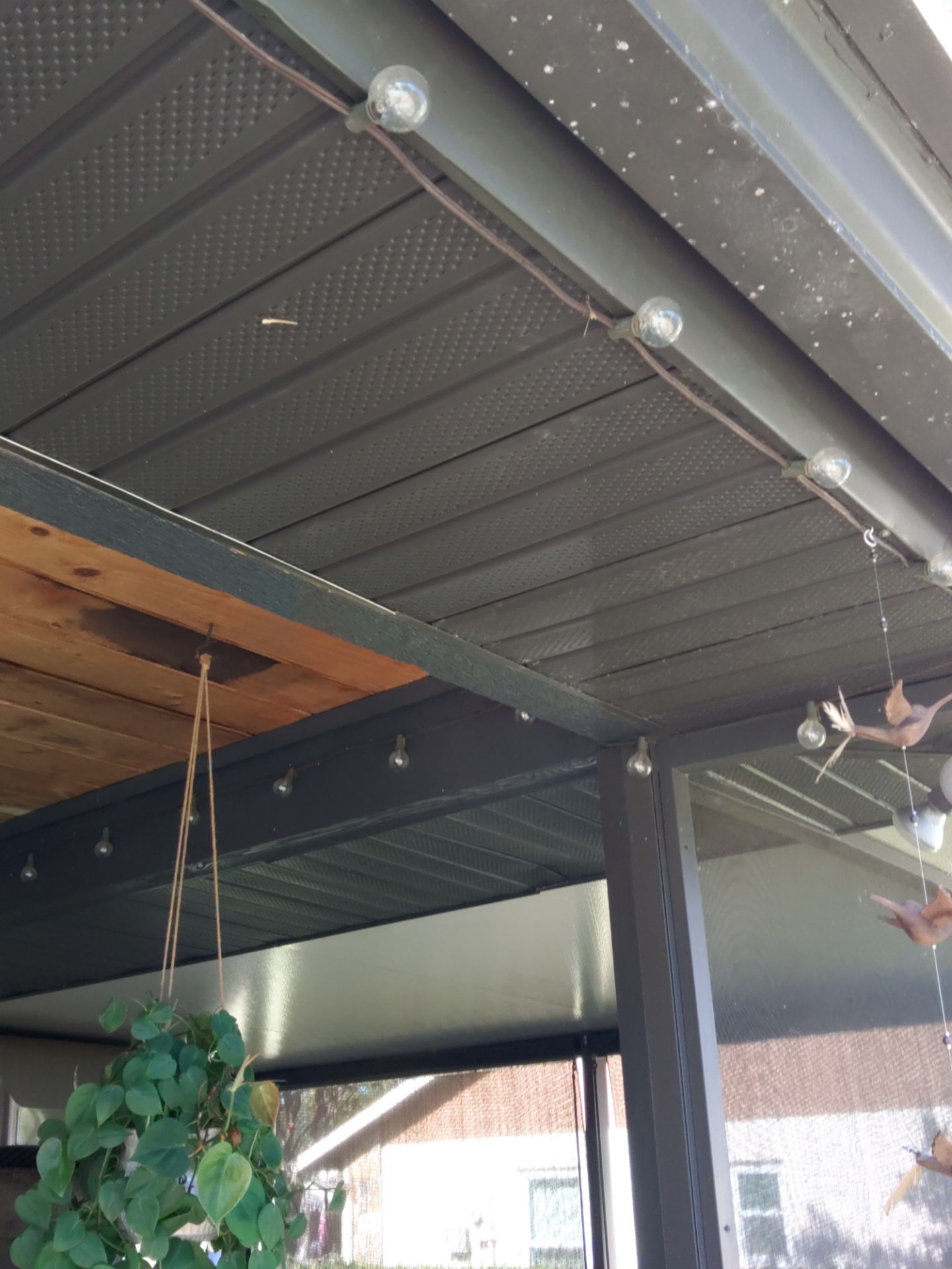 Dark Bronze Soffit Installation in Sarasota FL by Gutter Professors