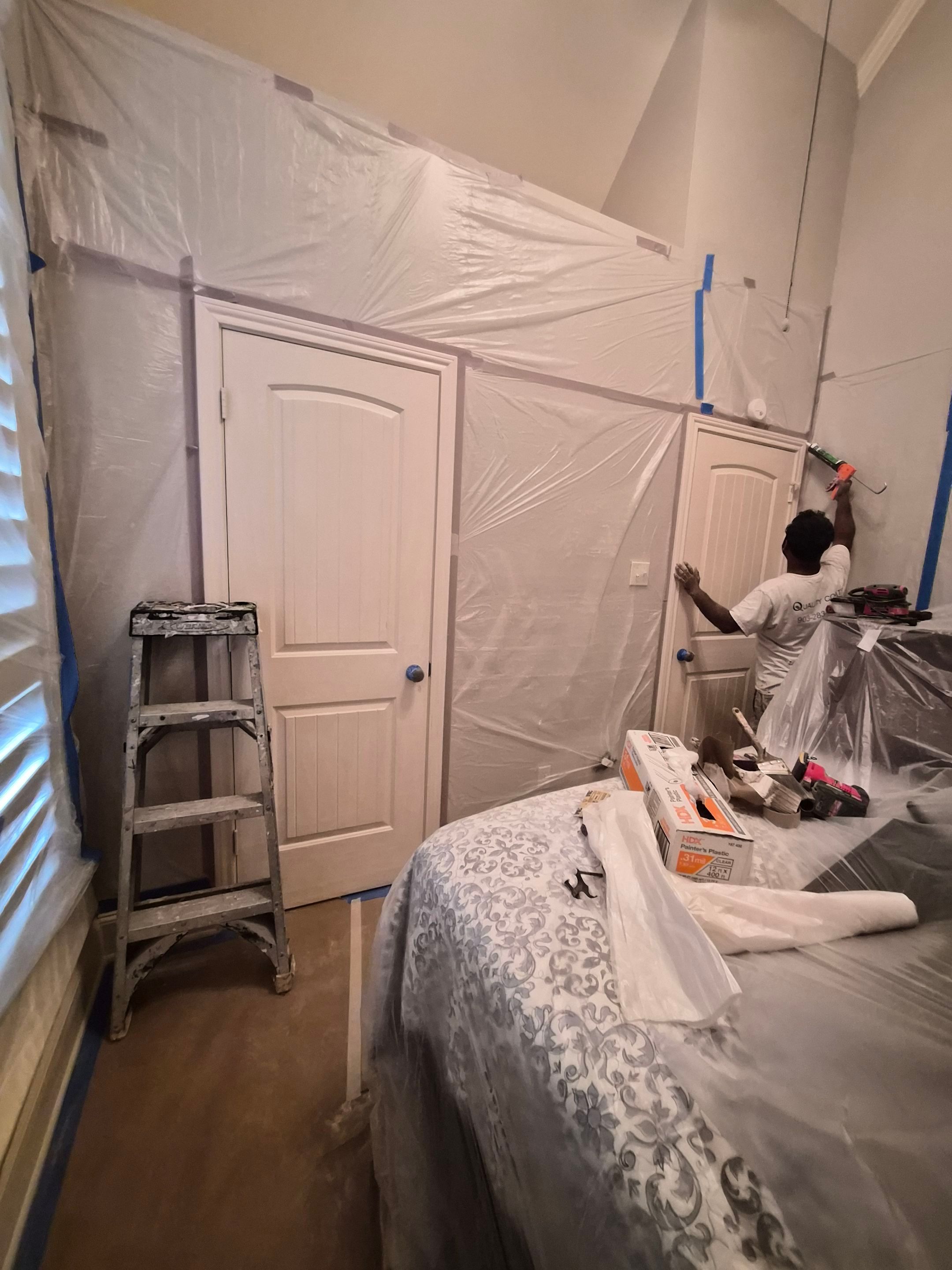 High-End Interior Transformation in Tyler, Texas by Quality Coats Painting