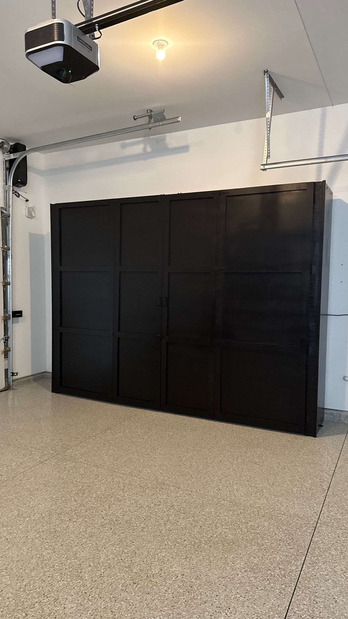 Ben Took It To The Next Level With a Golf Simulator by Banner Garage