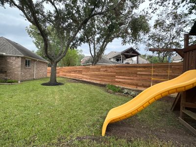 Fence Installation using Premium horizontal WRC