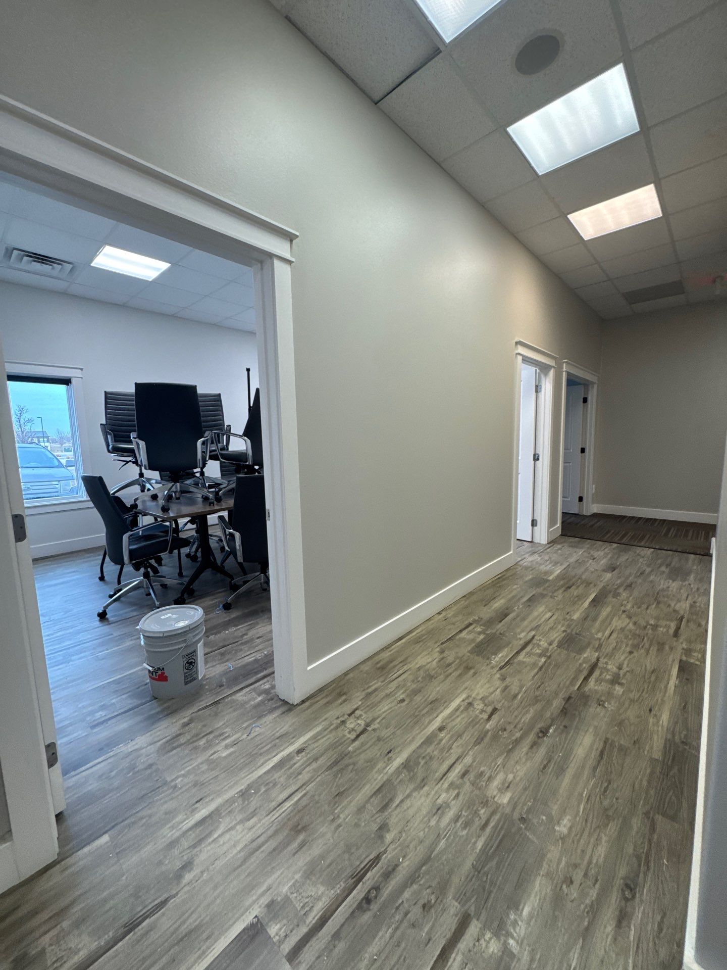 Classic Holdings – Elwell | Ankeny Commercial Interior Repaint in SW Agreeable Gray by Midwest Paint LLC