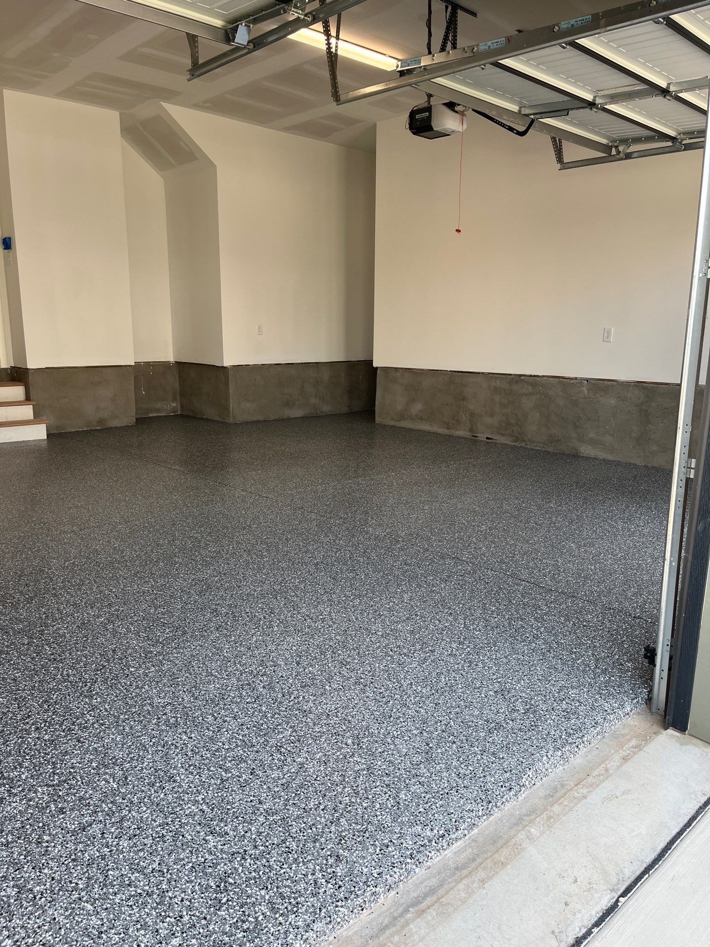 Garage Floor Coating using Wombat by My Garage Floor Guys