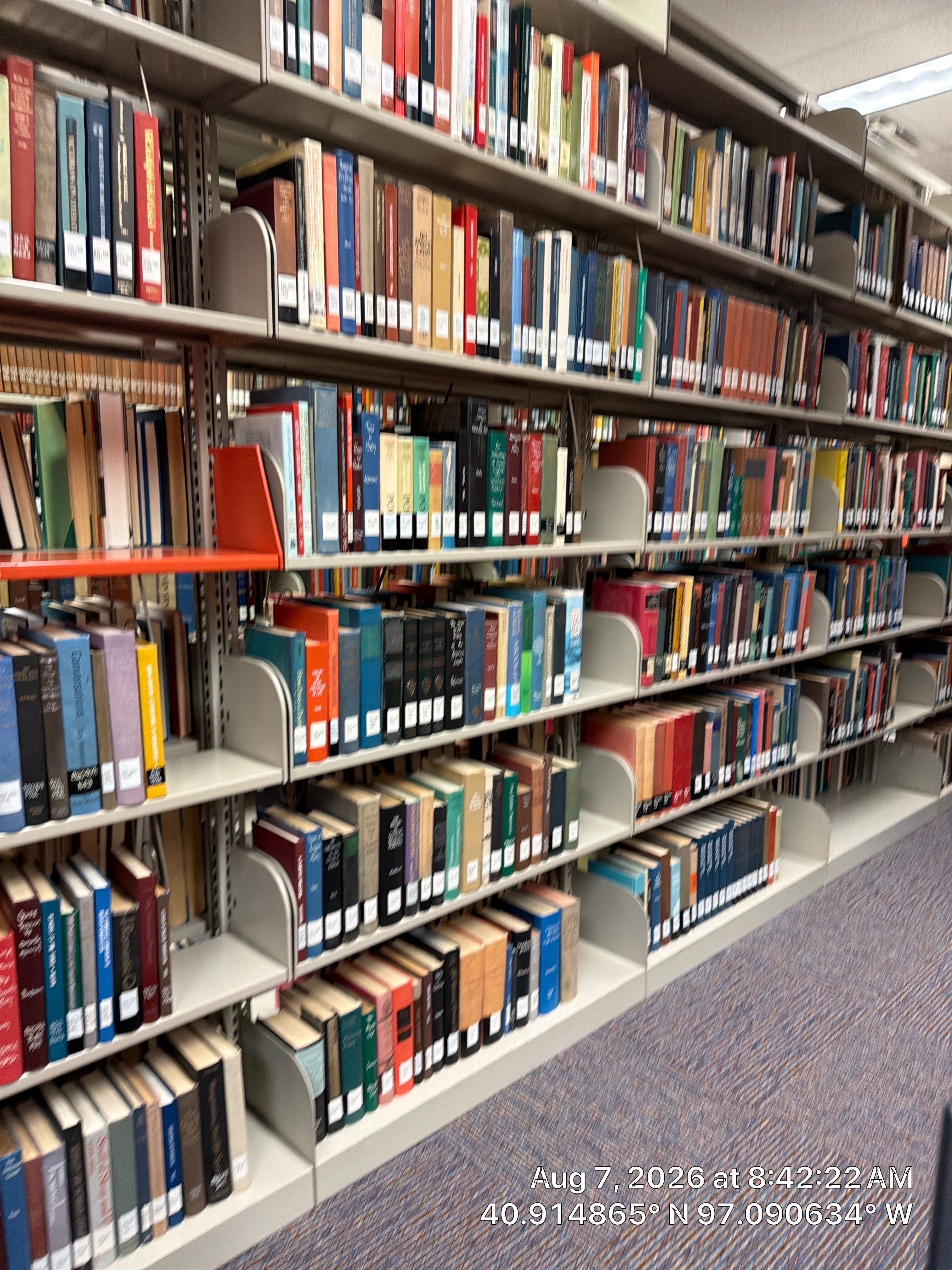 Institutional Interior Renovation and Library Shelving Installation in Seward by CompanyCam Sales Demo