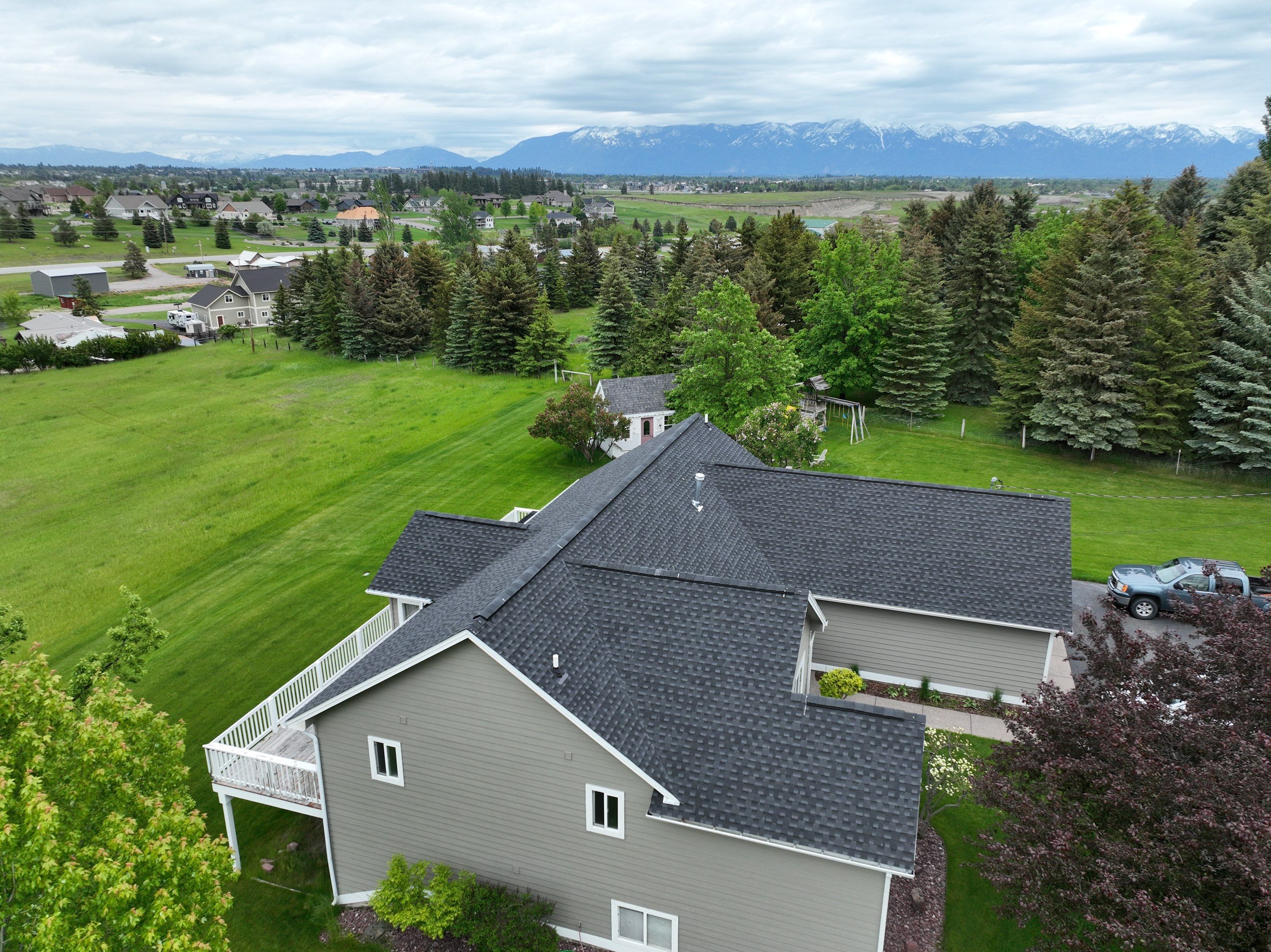 GAF Timberline HDZ - Charcoal by Montana Roofing Solutions