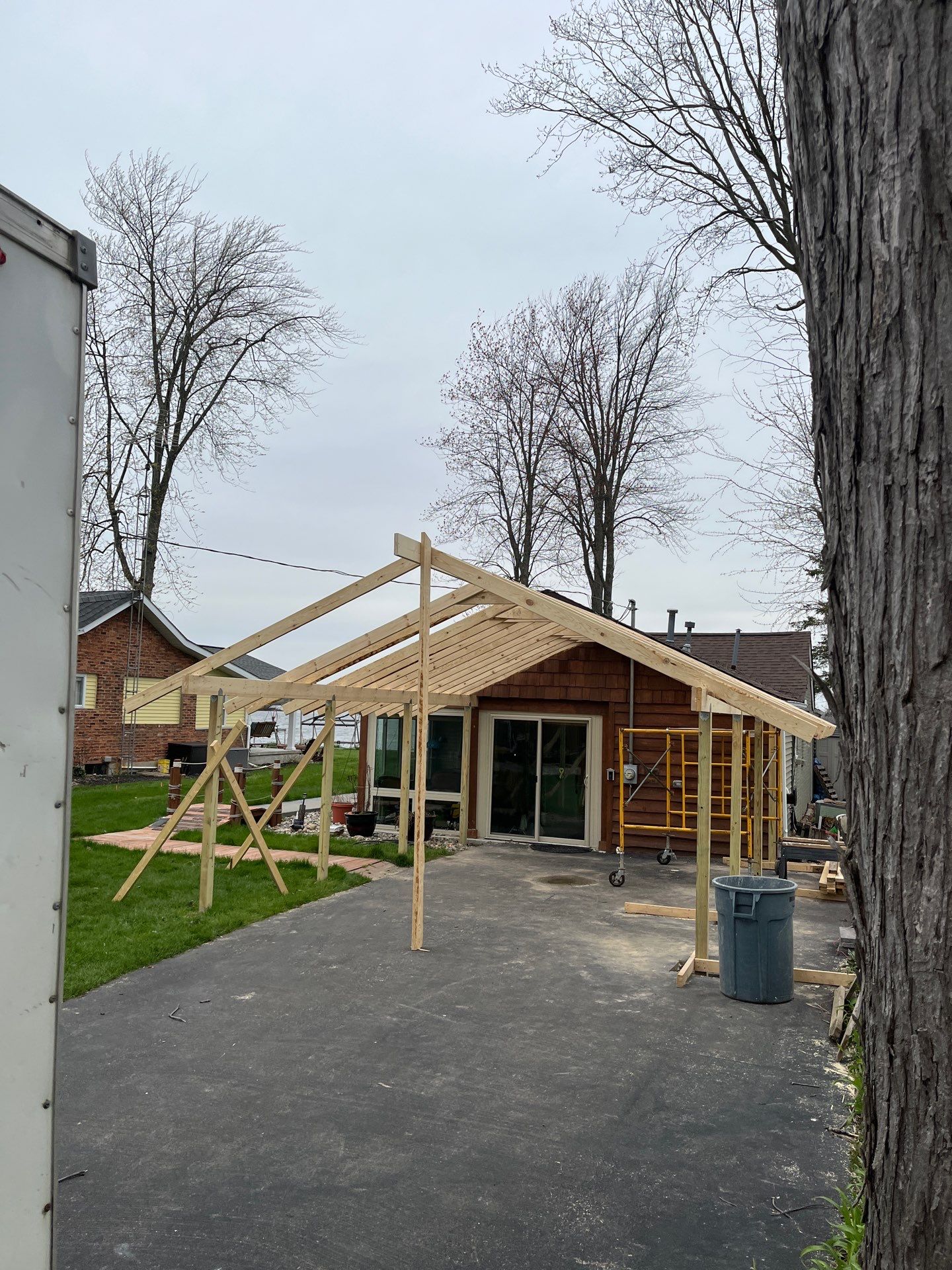 New Carport Build by Clark Builders LLC