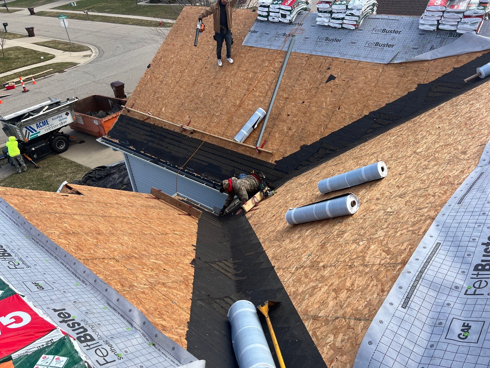 Roofing Project in Holt MI by Acme Exteriors
