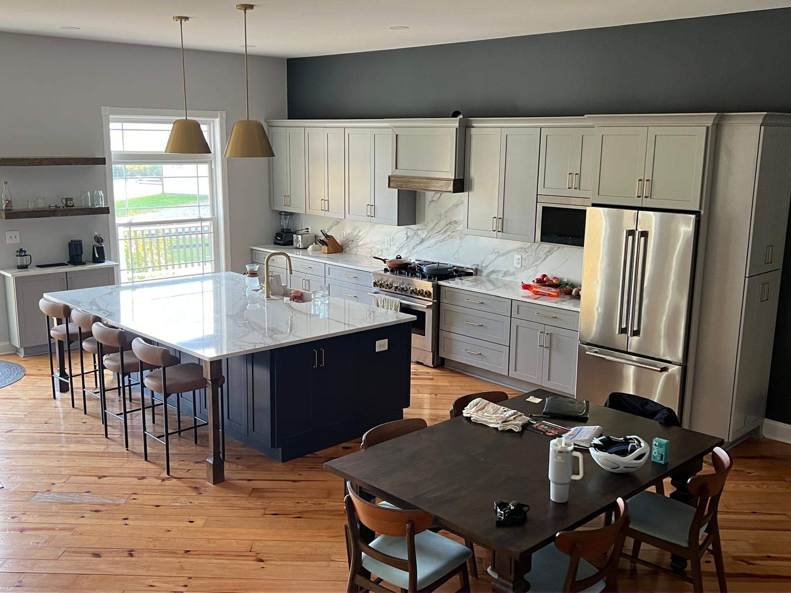 Kitchen renovation in Lovettsville, VA by Nova HomeWorks 