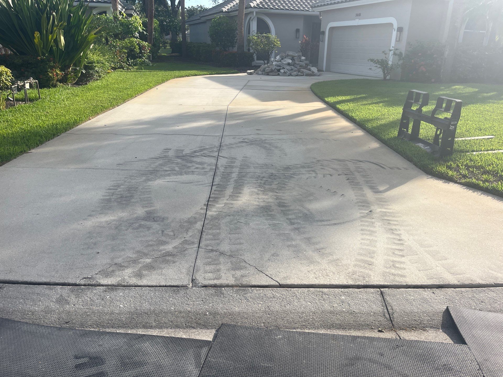 Concrete Driveway Replacement/Lake Crest Pelican landing by Old Town Pavers Llc