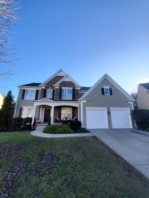 Exterior House Painting and Trim Refresh in Suwanee