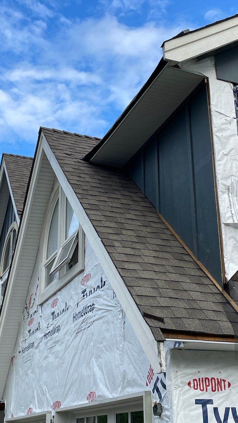 Residential Roofing Installation using IKO Weatherwood shingle by Top Notch Roofing Inc