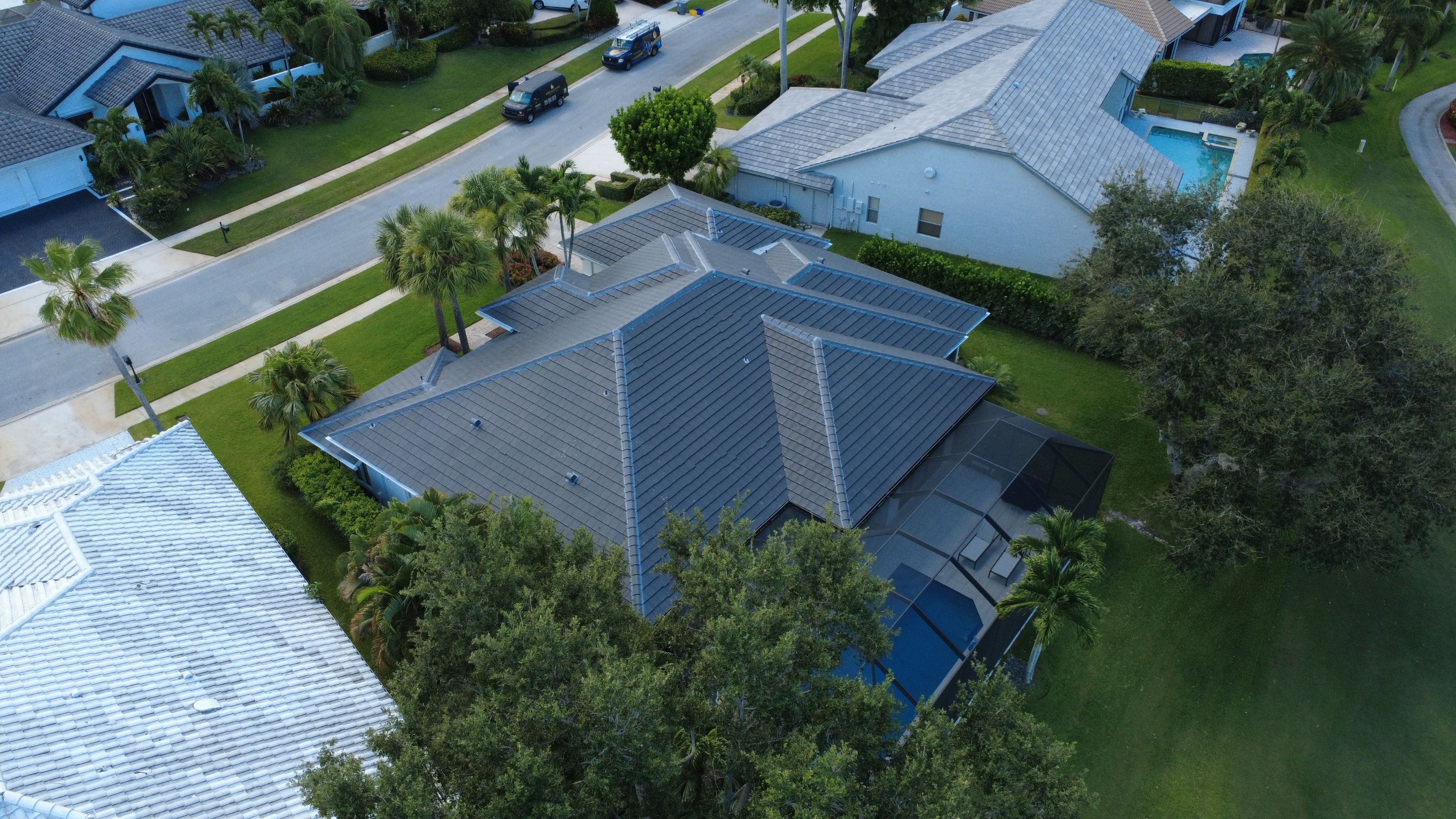 Residential Roofing Installation using Westlake Roofing Tile by BLUES BROTHERS ROOFING
