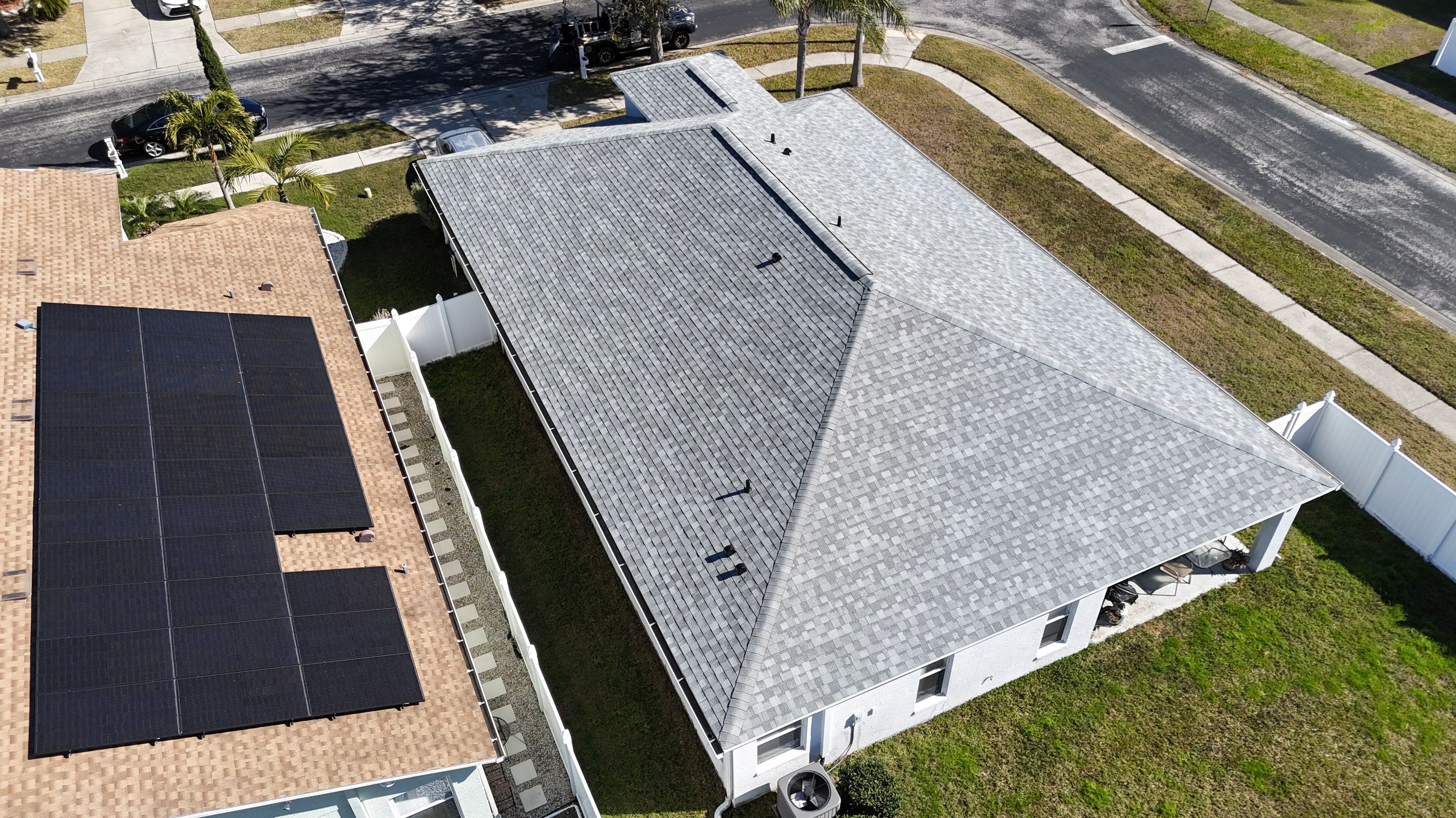 Roof Replacement in Wesley Chapel FL. by Steadfast Roofing 