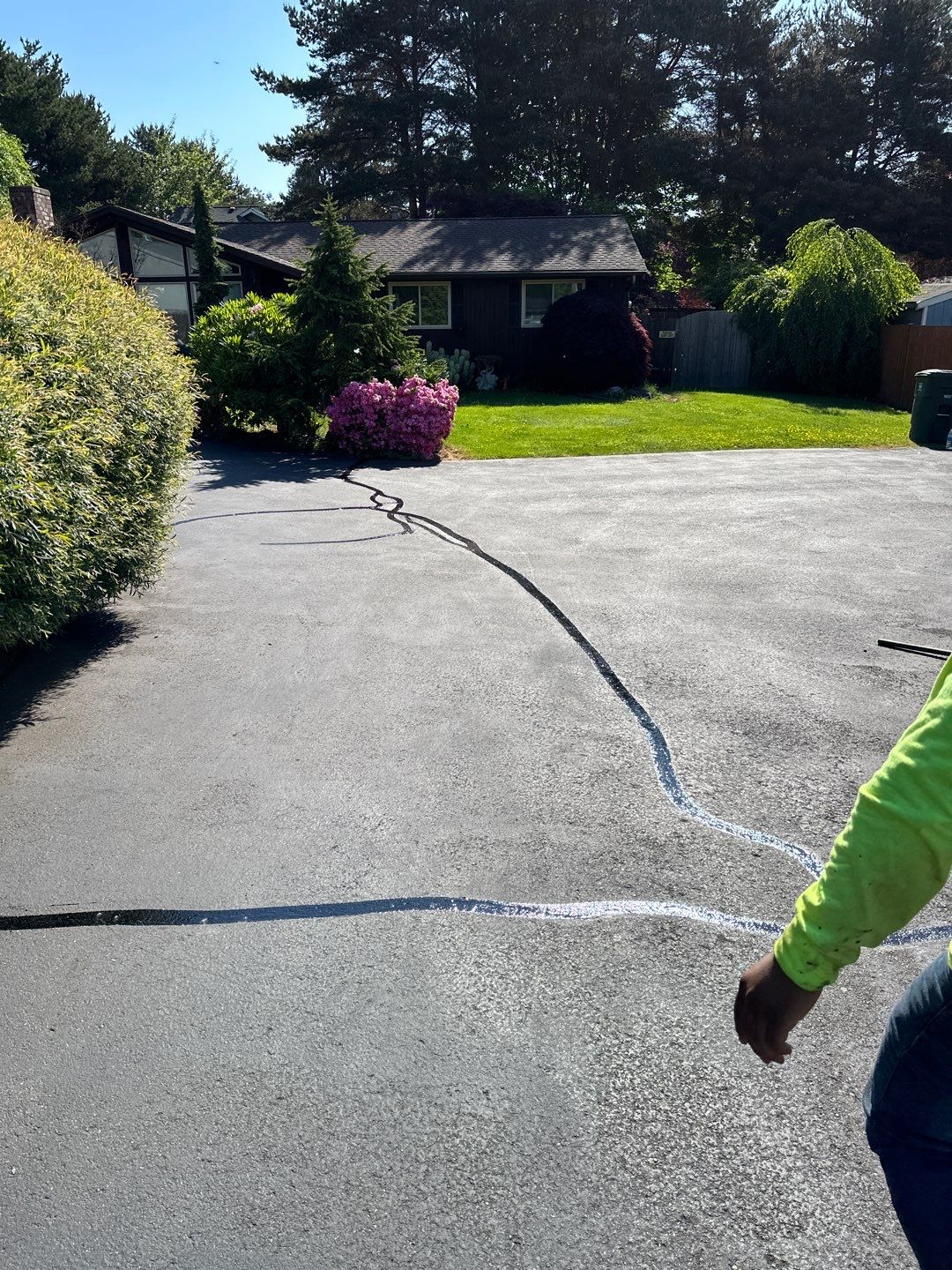 Mary | Sealcoating Driveway, Asphalt Project by Jireh Asphalt & Concrete Inc 