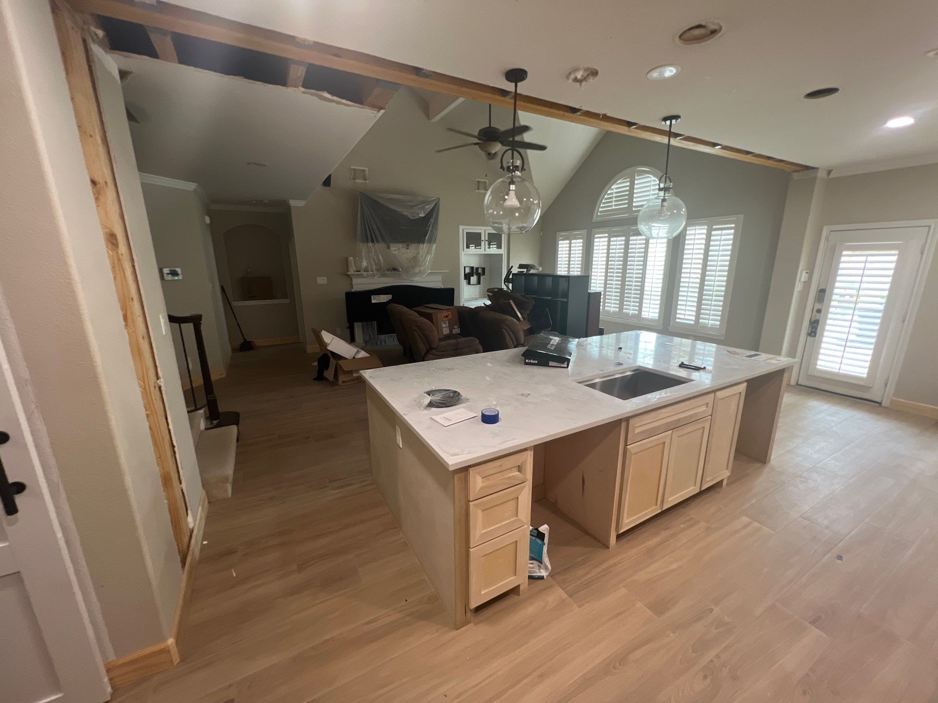 Project in Katy by Dove Construction